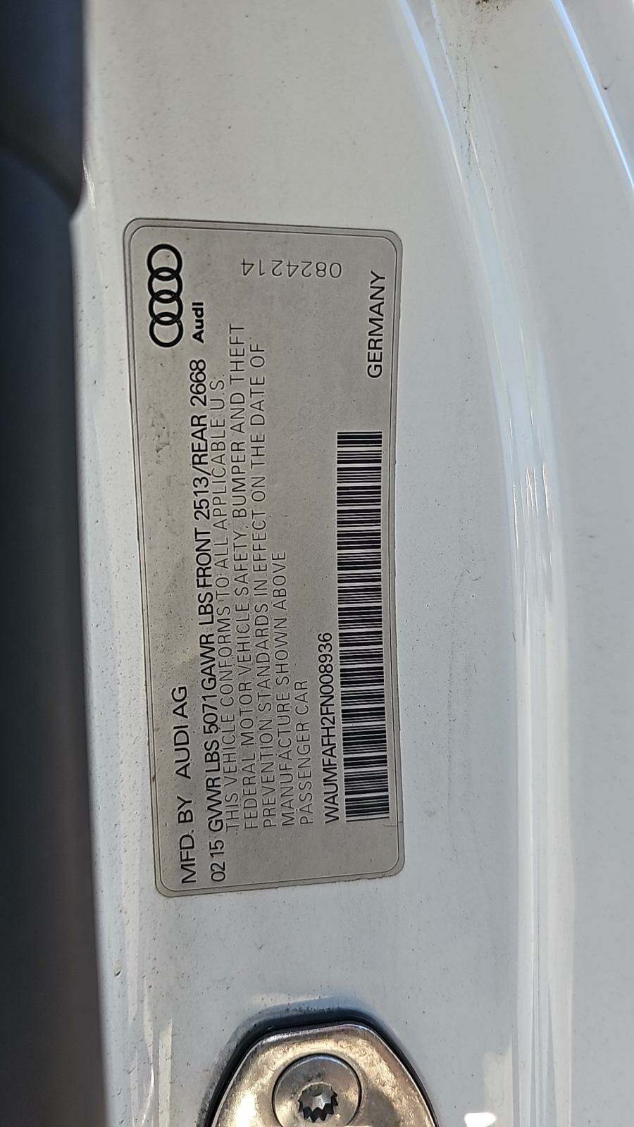 2015 Audi A5 2.0T Premium Plus AWD