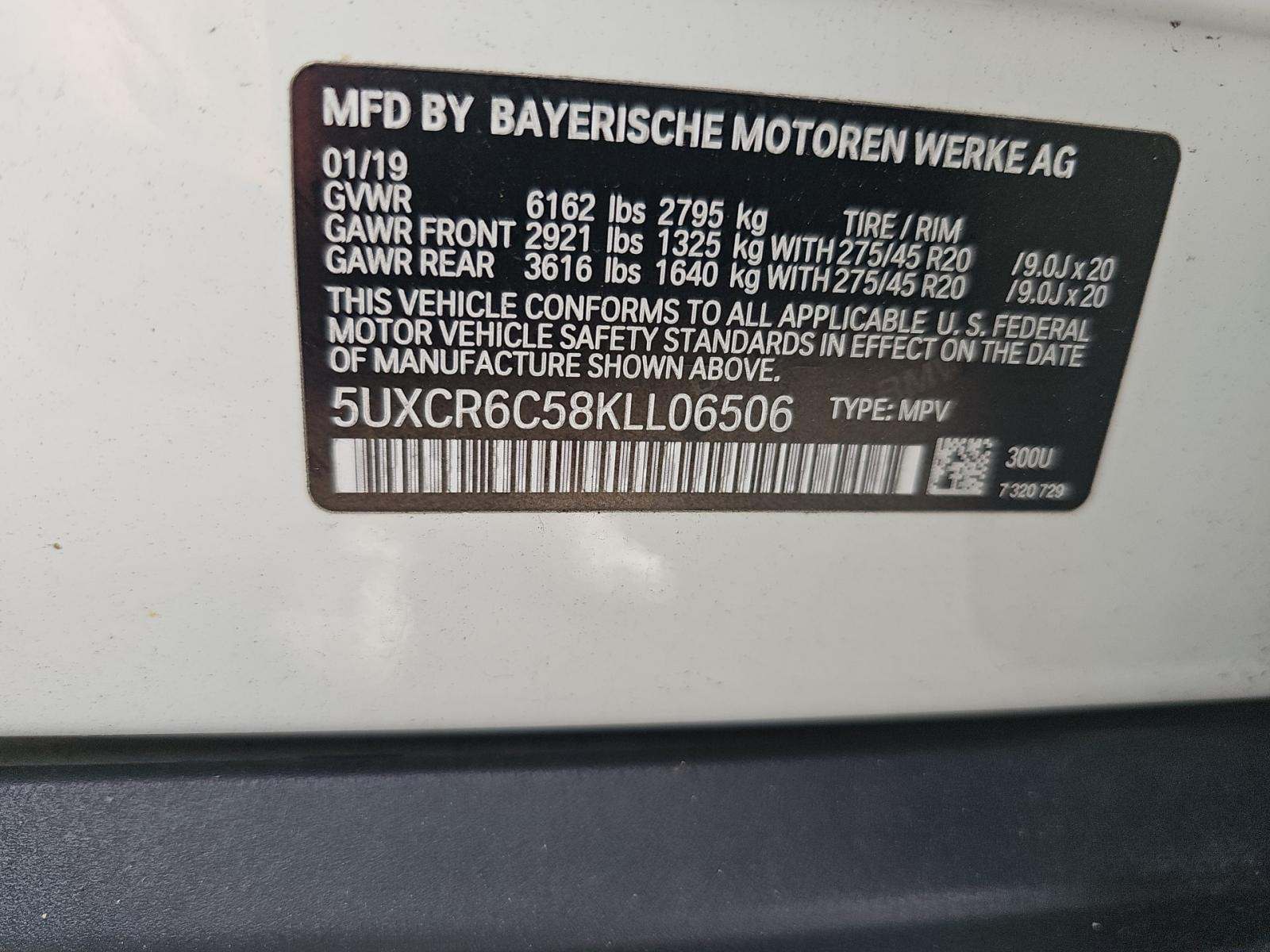 2019 BMW X5 xDrive40i AWD