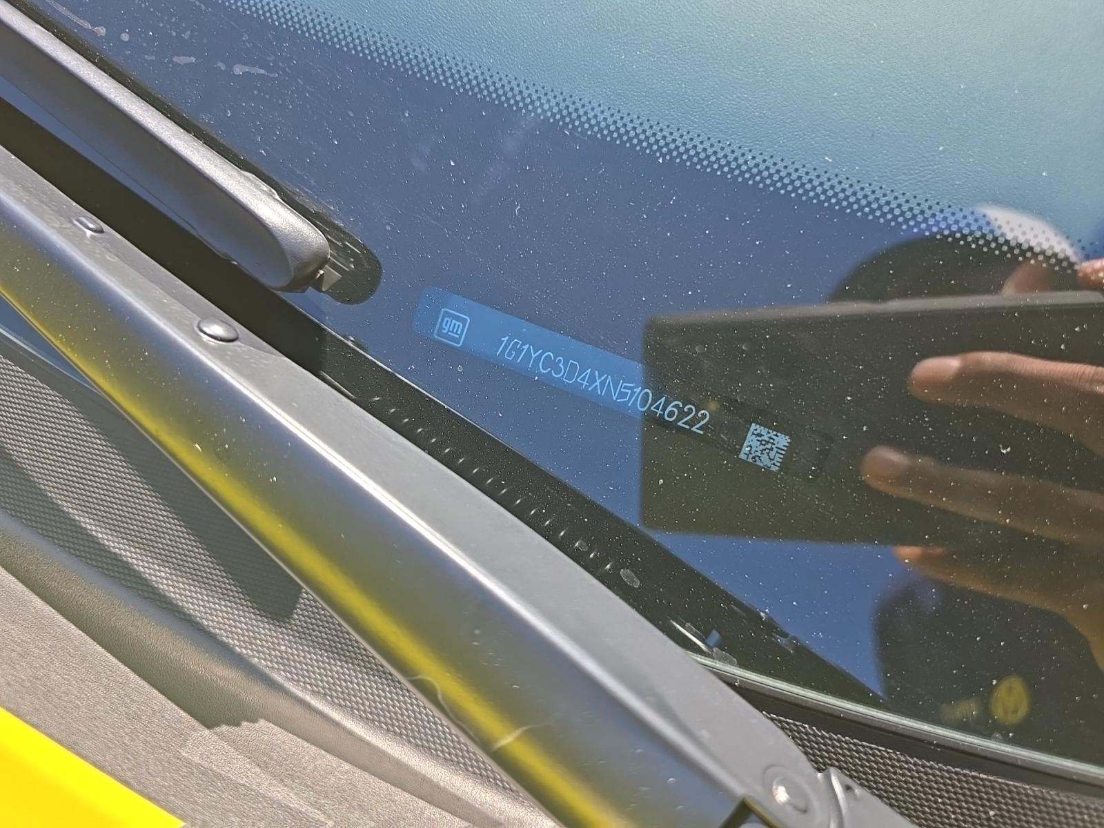 2022 Chevrolet Corvette Stingray RWD