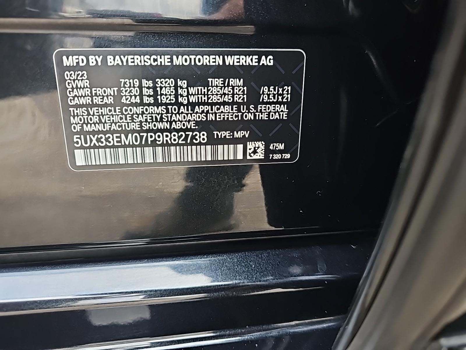 2023 BMW X7 M60i AWD