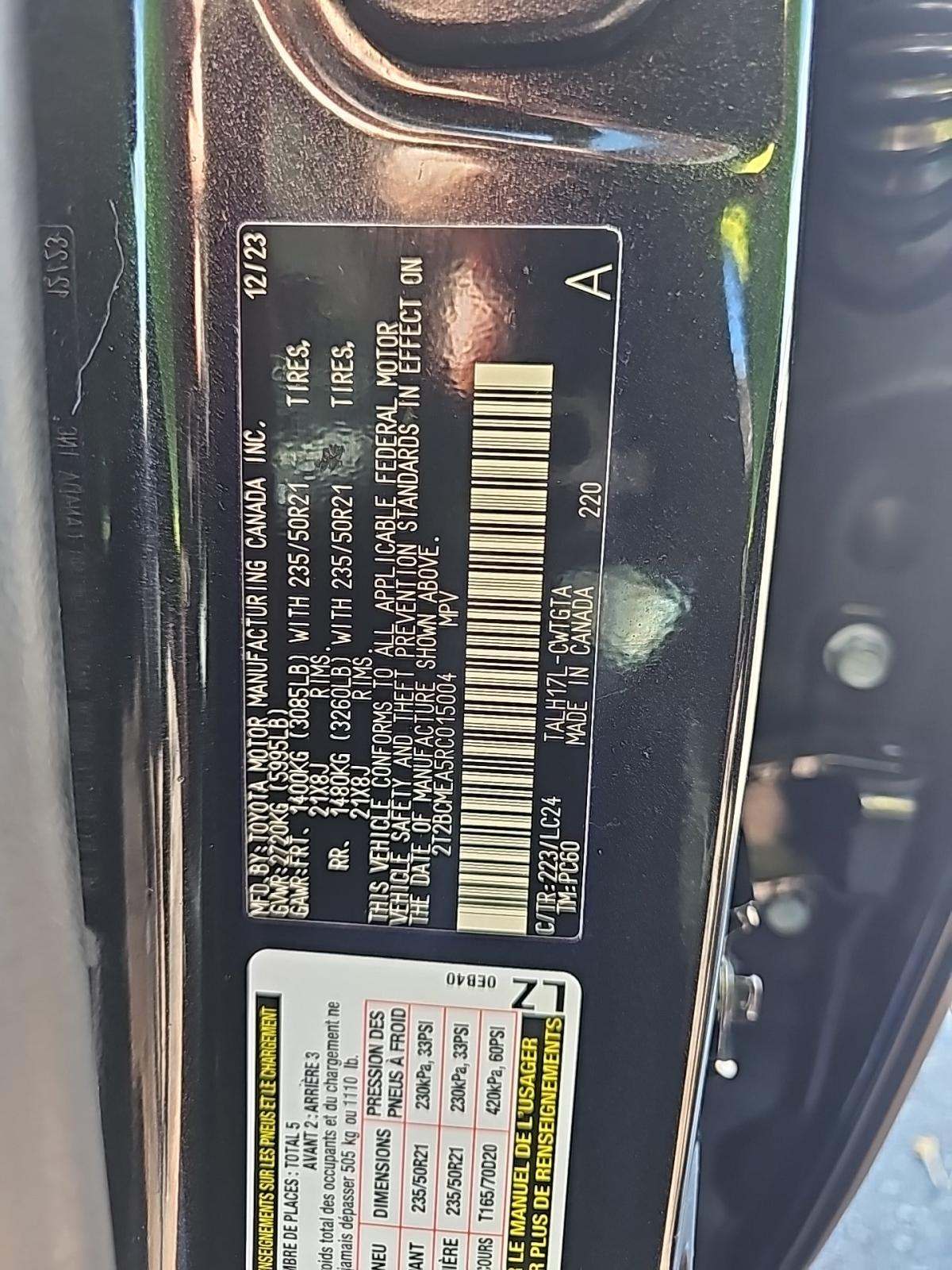 2024 Lexus RX RX 500h F SPORT Performance AWD