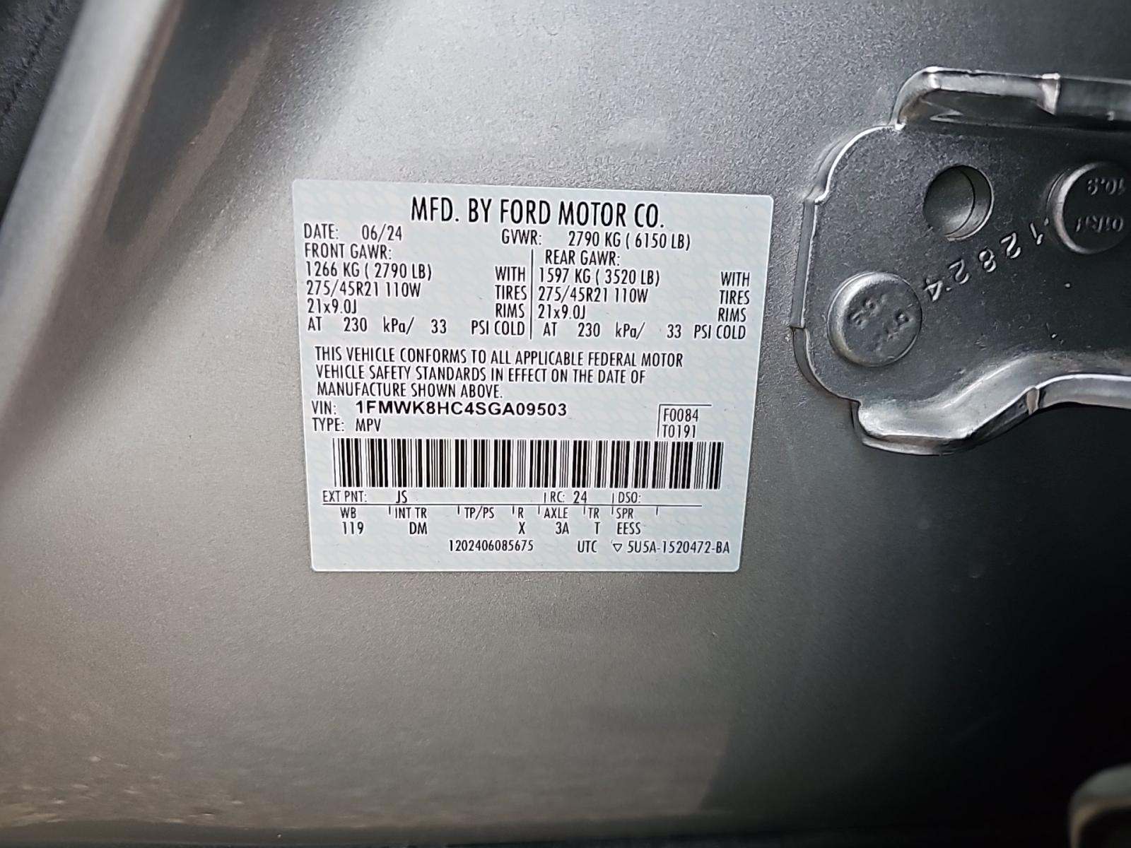 2025 Ford Explorer Platinum AWD