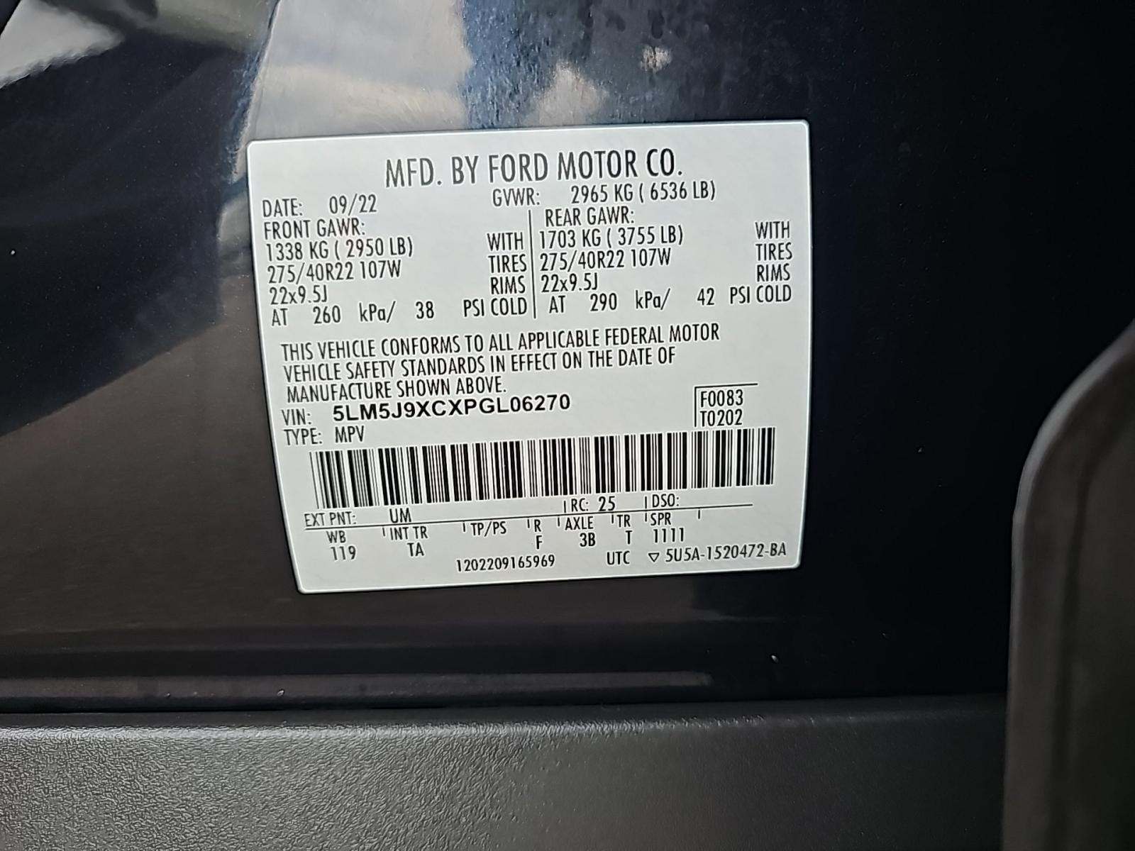 2023 Lincoln Aviator Black Label AWD