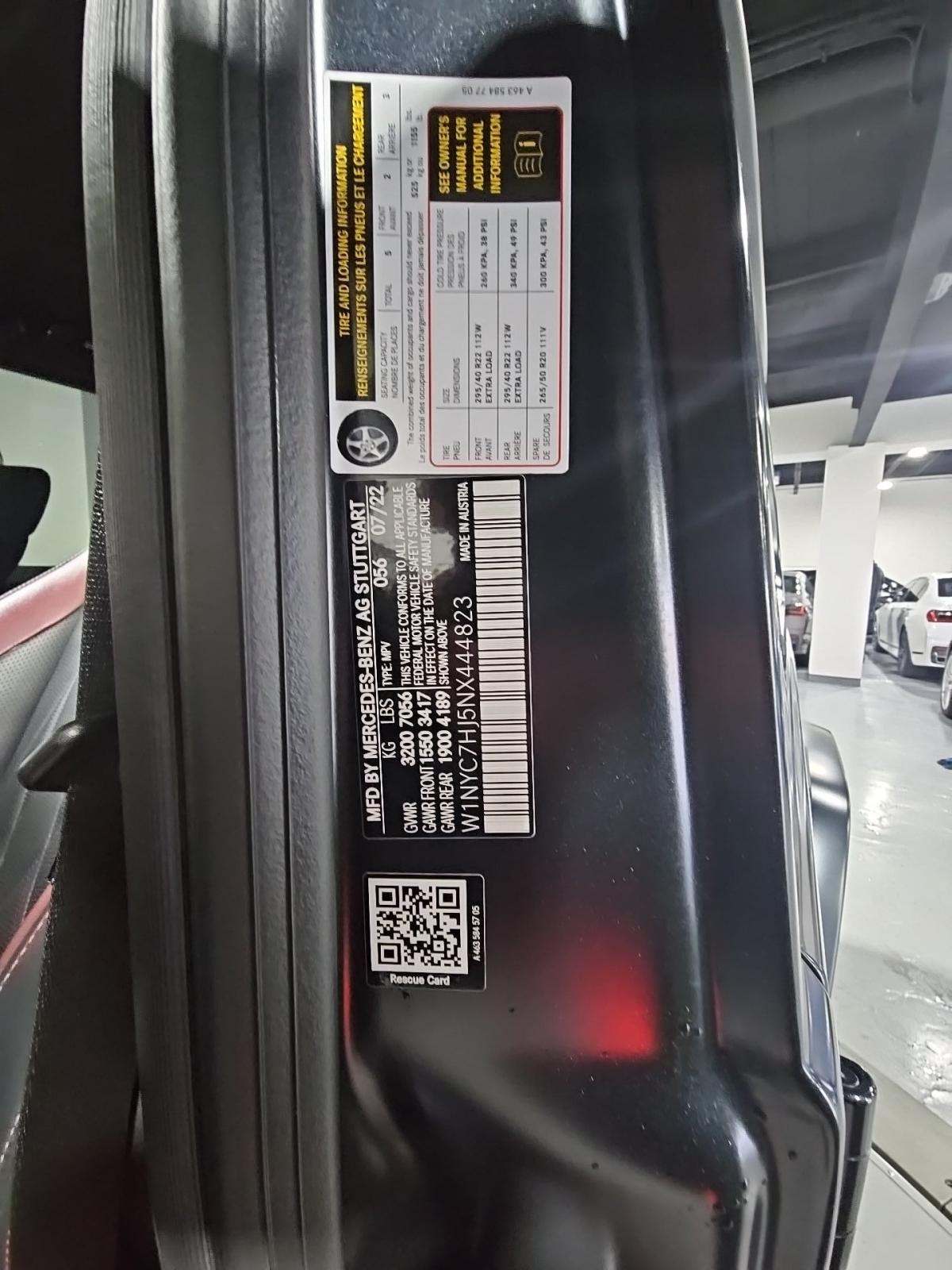 2022 Mercedes-Benz G-Class AMG G 63 AWD