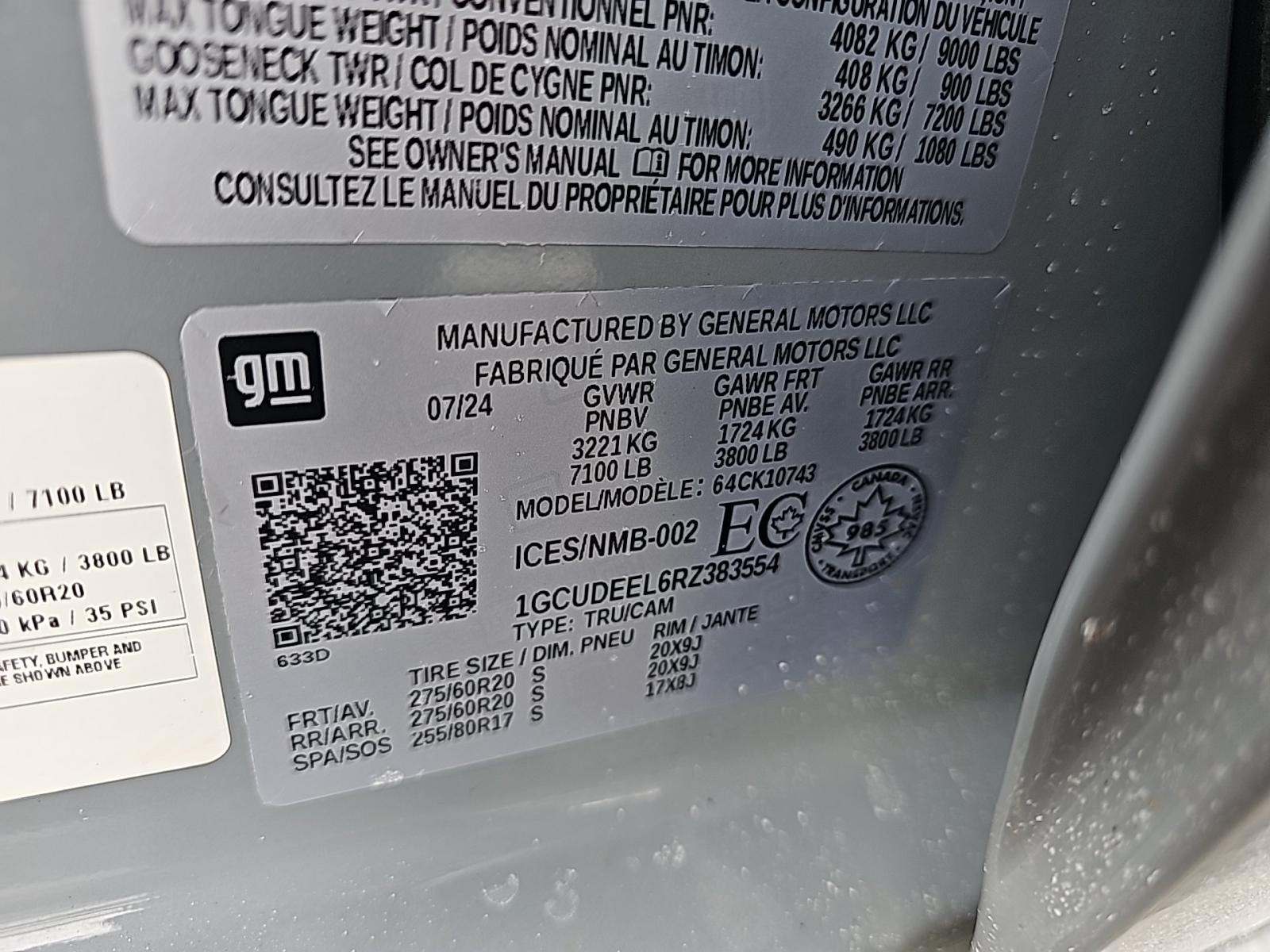 2024 Chevrolet Silverado 1500 RST AWD