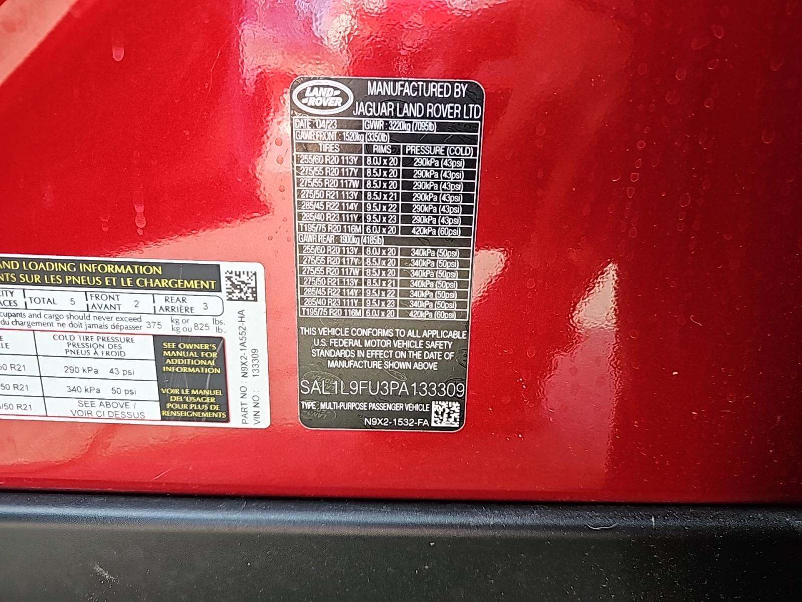 2023 Land Rover Range Rover Sport SE Dynamic AWD