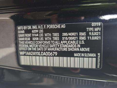 2020 Porsche Cayenne Base AWD