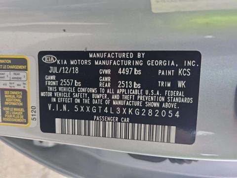 2019 Kia Optima LX FWD