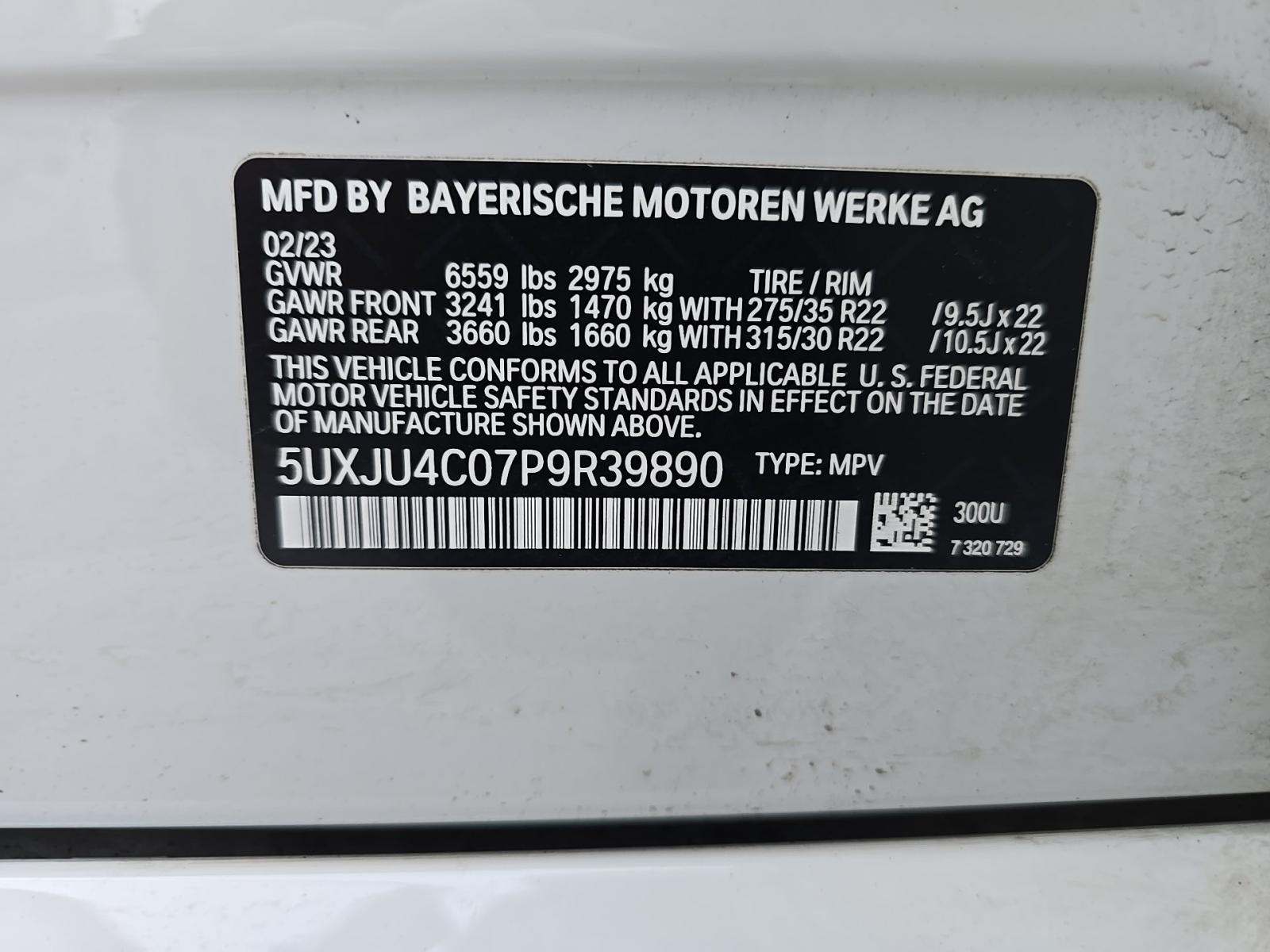 2023 BMW X5 M50i AWD