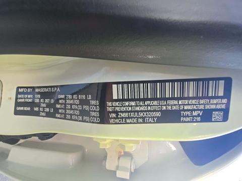 2019 Maserati Levante GranLusso AWD