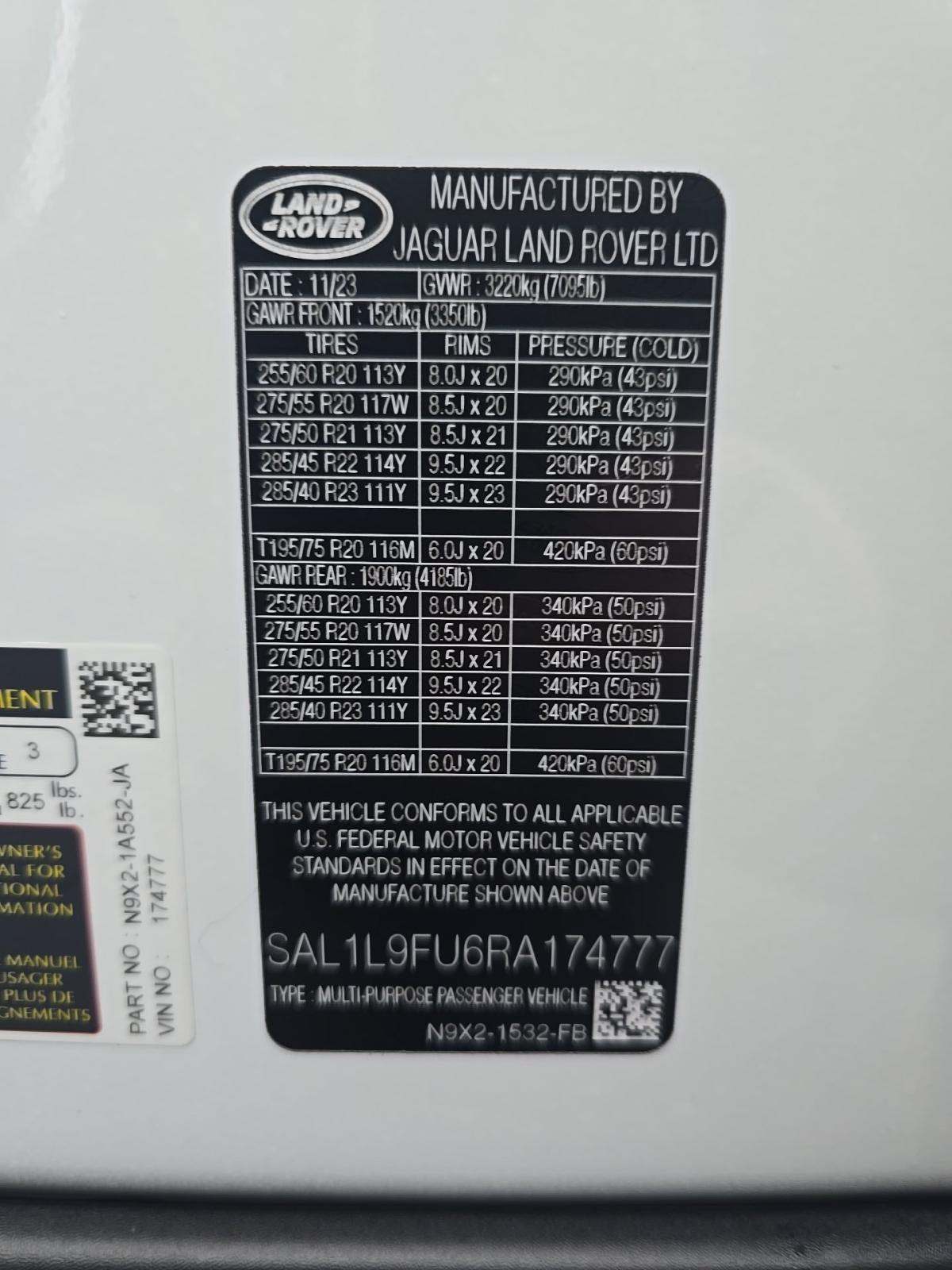 2024 Land Rover Range Rover Sport Dynamic SE AWD