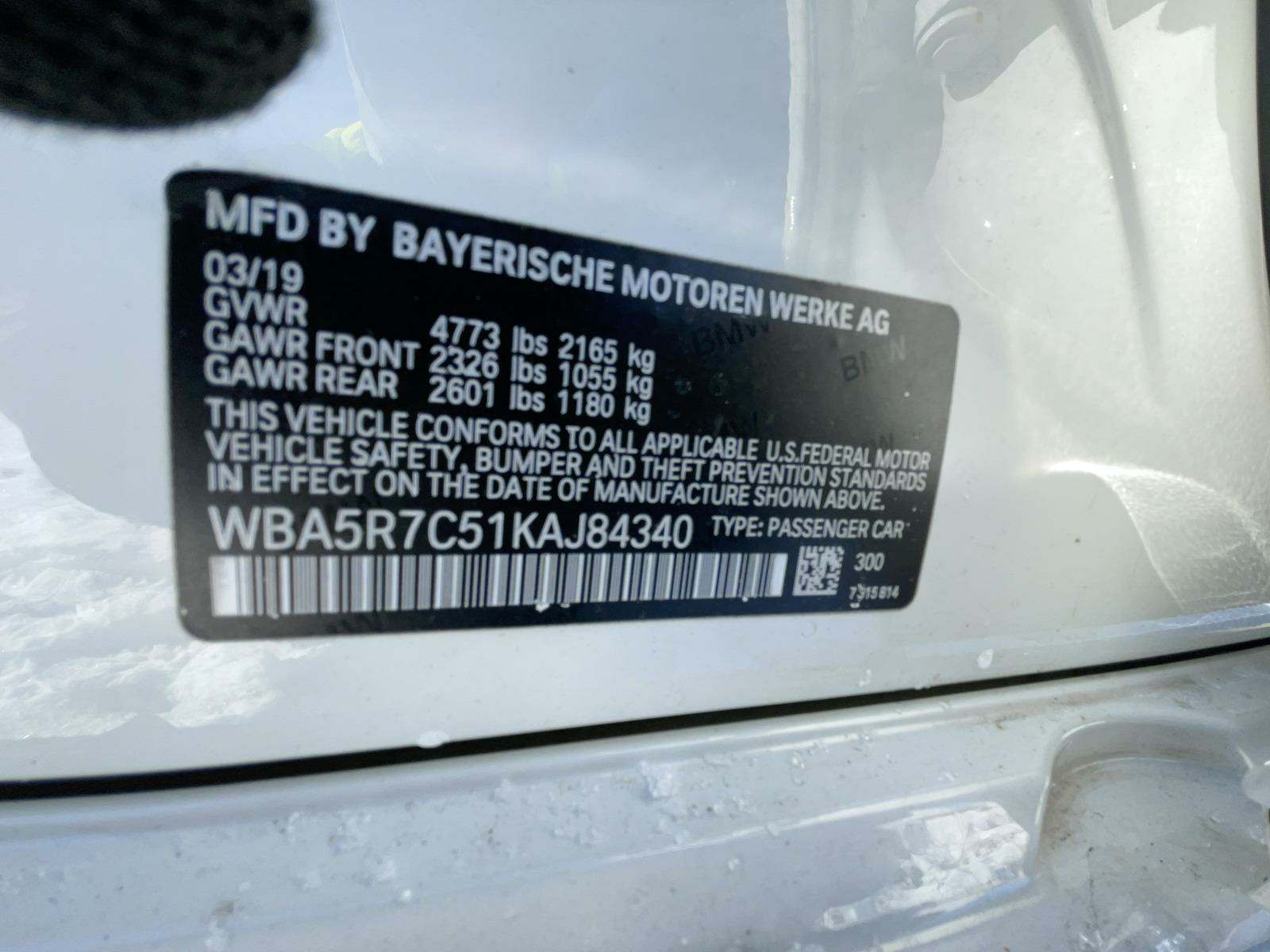 2019 BMW 3 Series 330i xDrive AWD