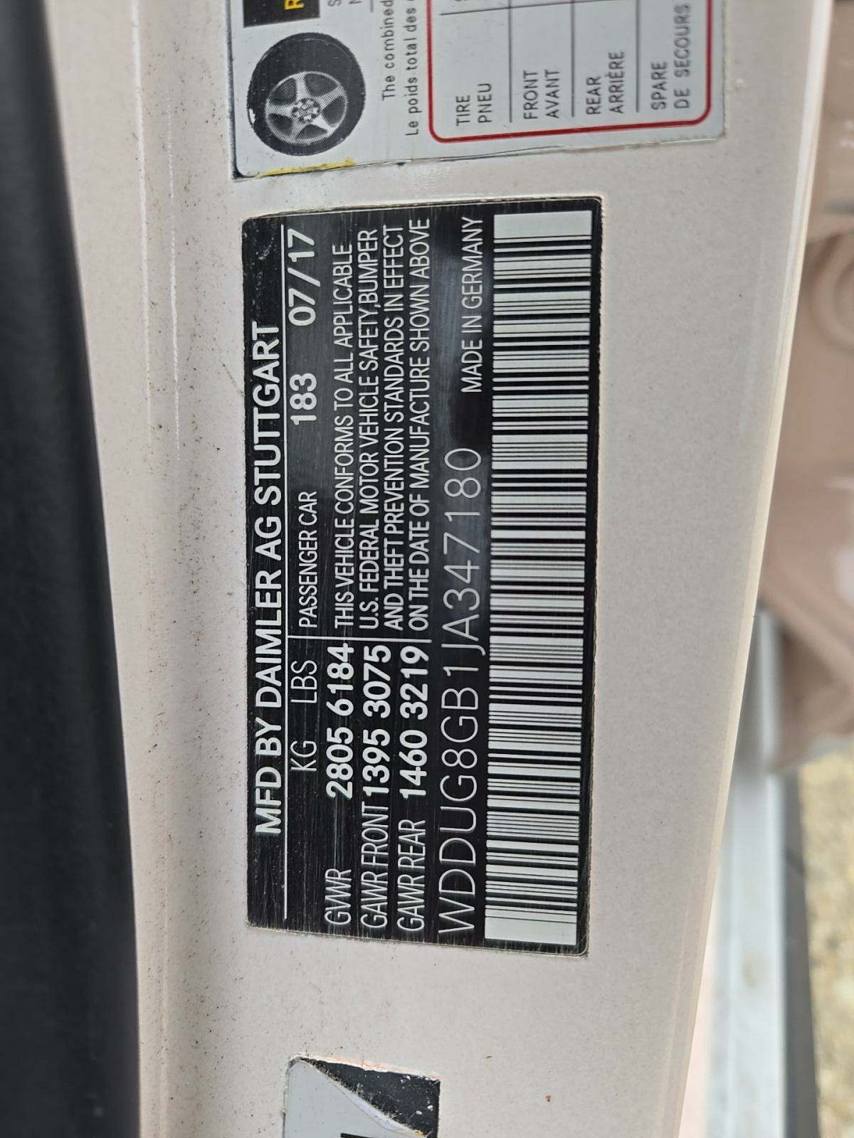 2018 Mercedes-Benz S-Class S 560 AWD