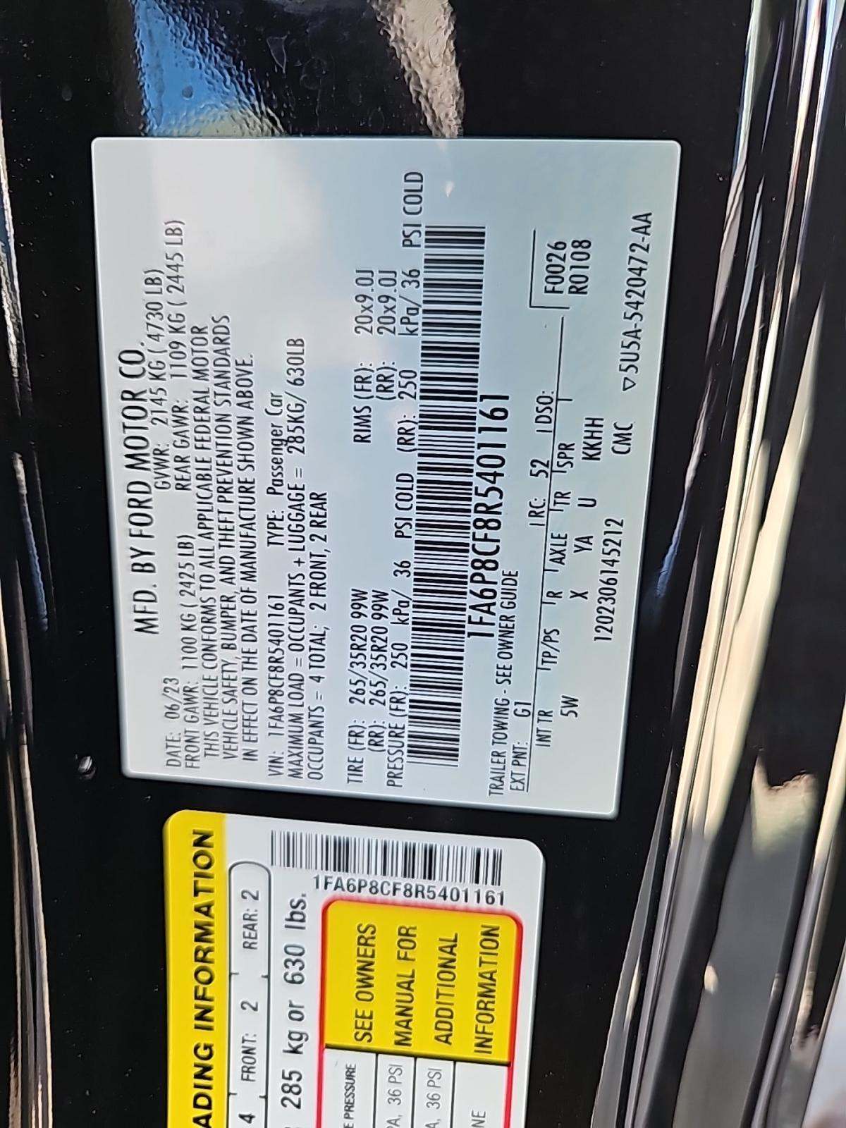 2024 Ford Mustang GT Premium RWD