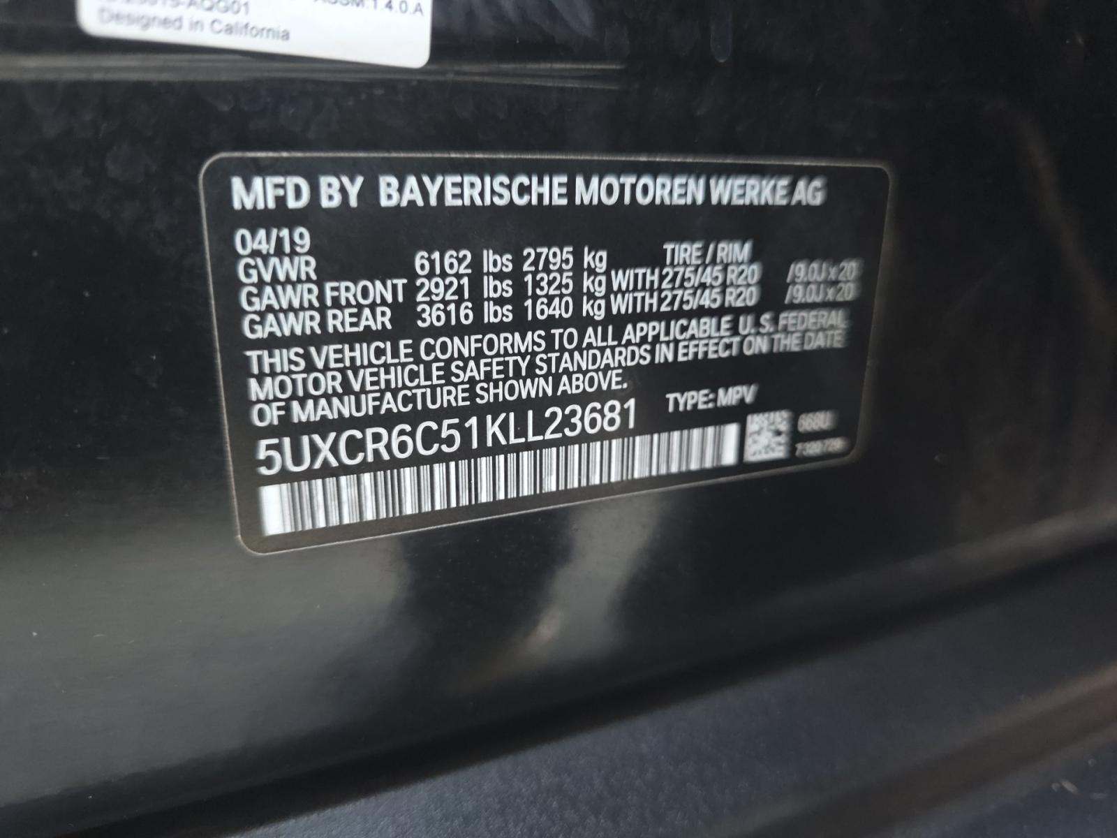 2019 BMW X5 xDrive40i AWD