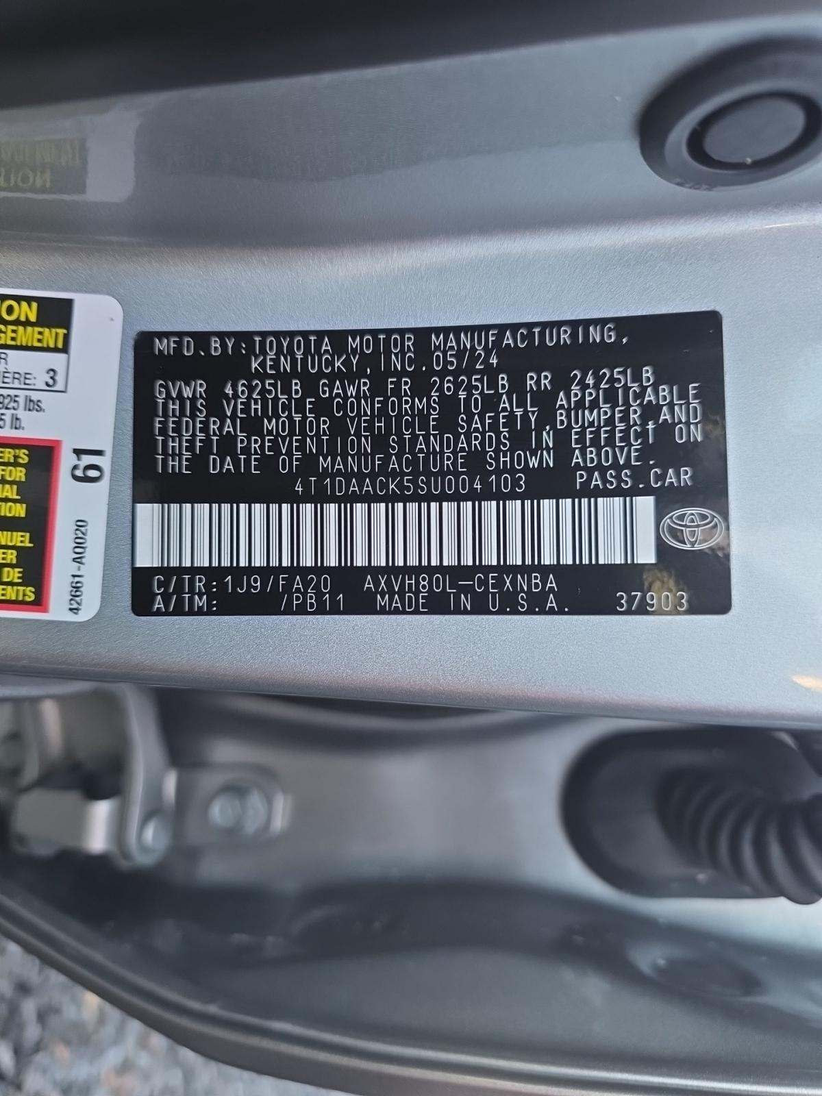 TOYOTA CAMRY - 5