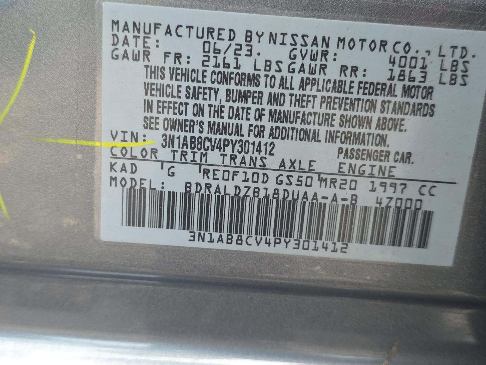 NISSAN SENTRA - 1