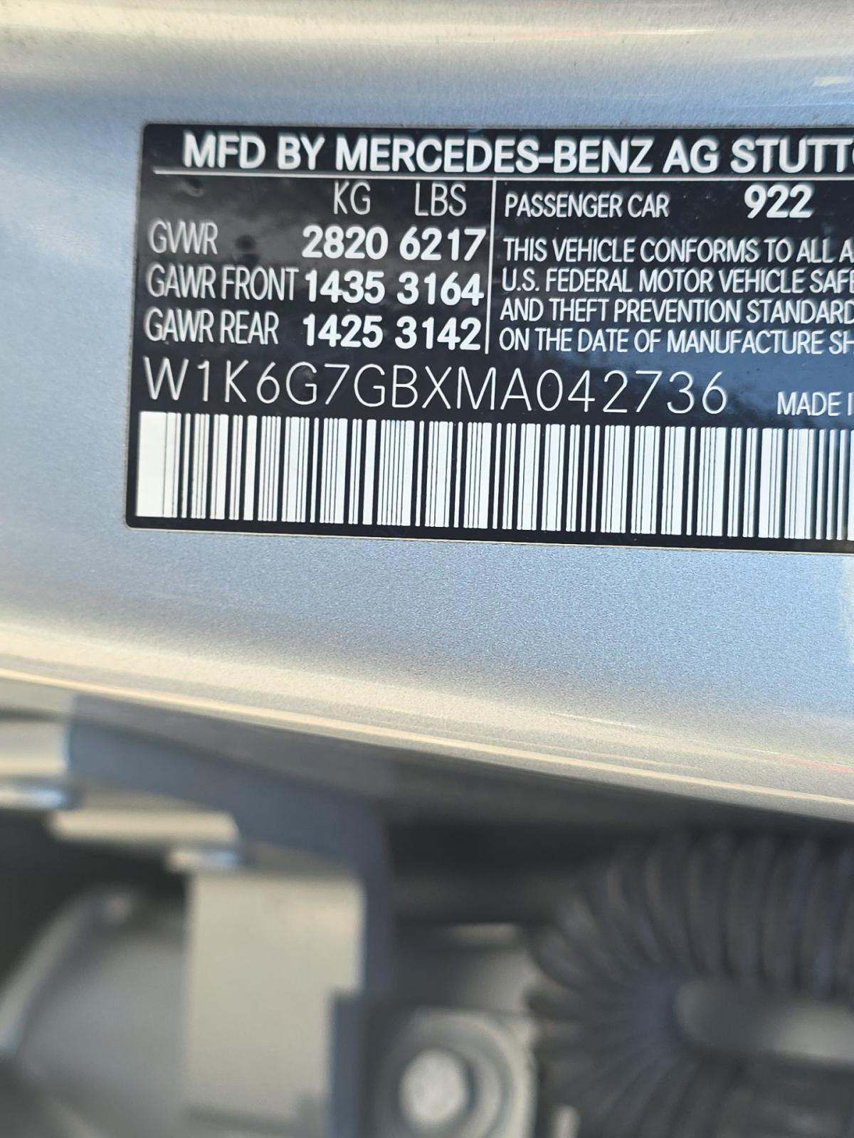 2021 Mercedes-Benz S-Class S 580 AWD