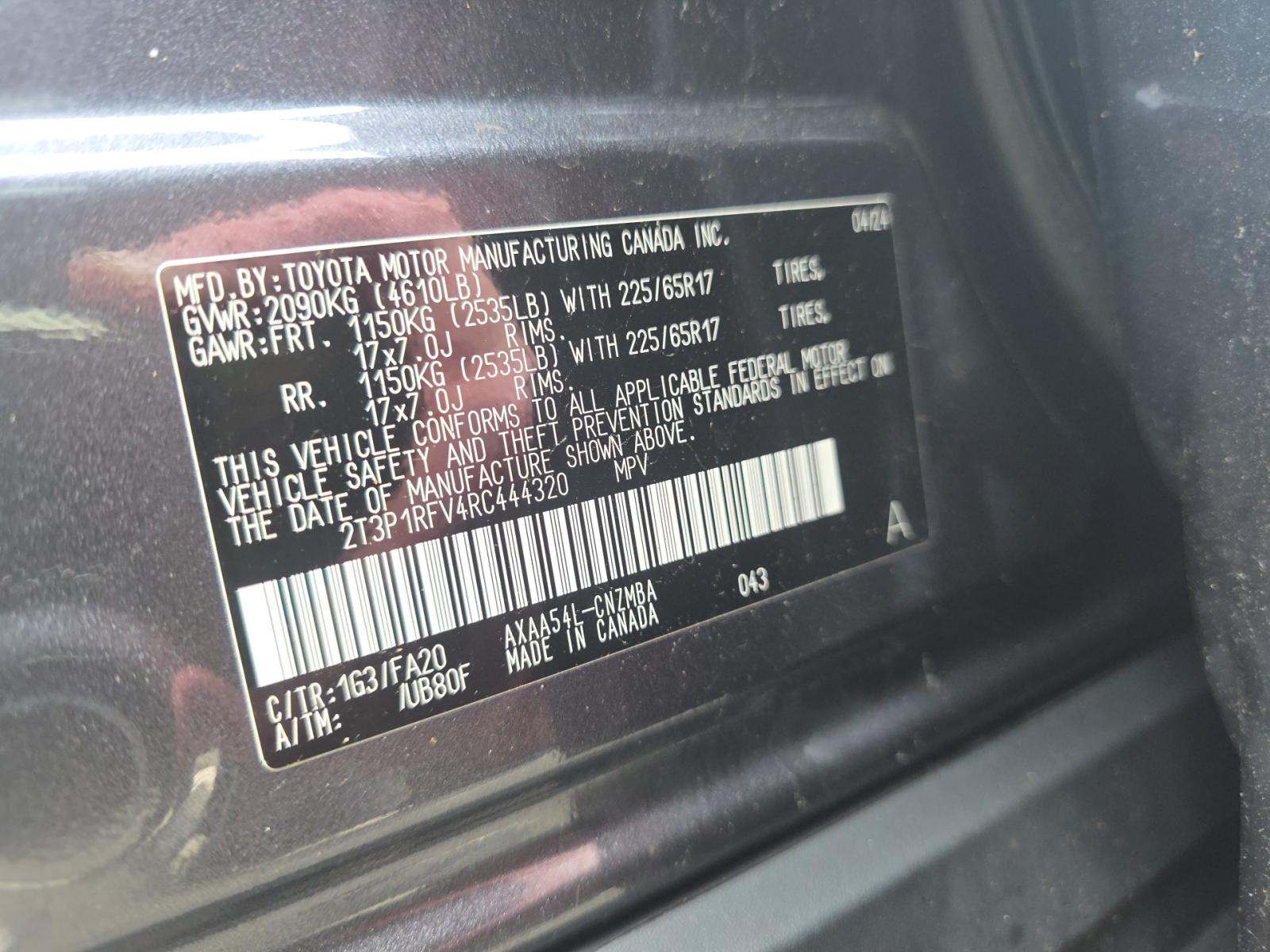 2024 Toyota RAV4 XLE AWD
