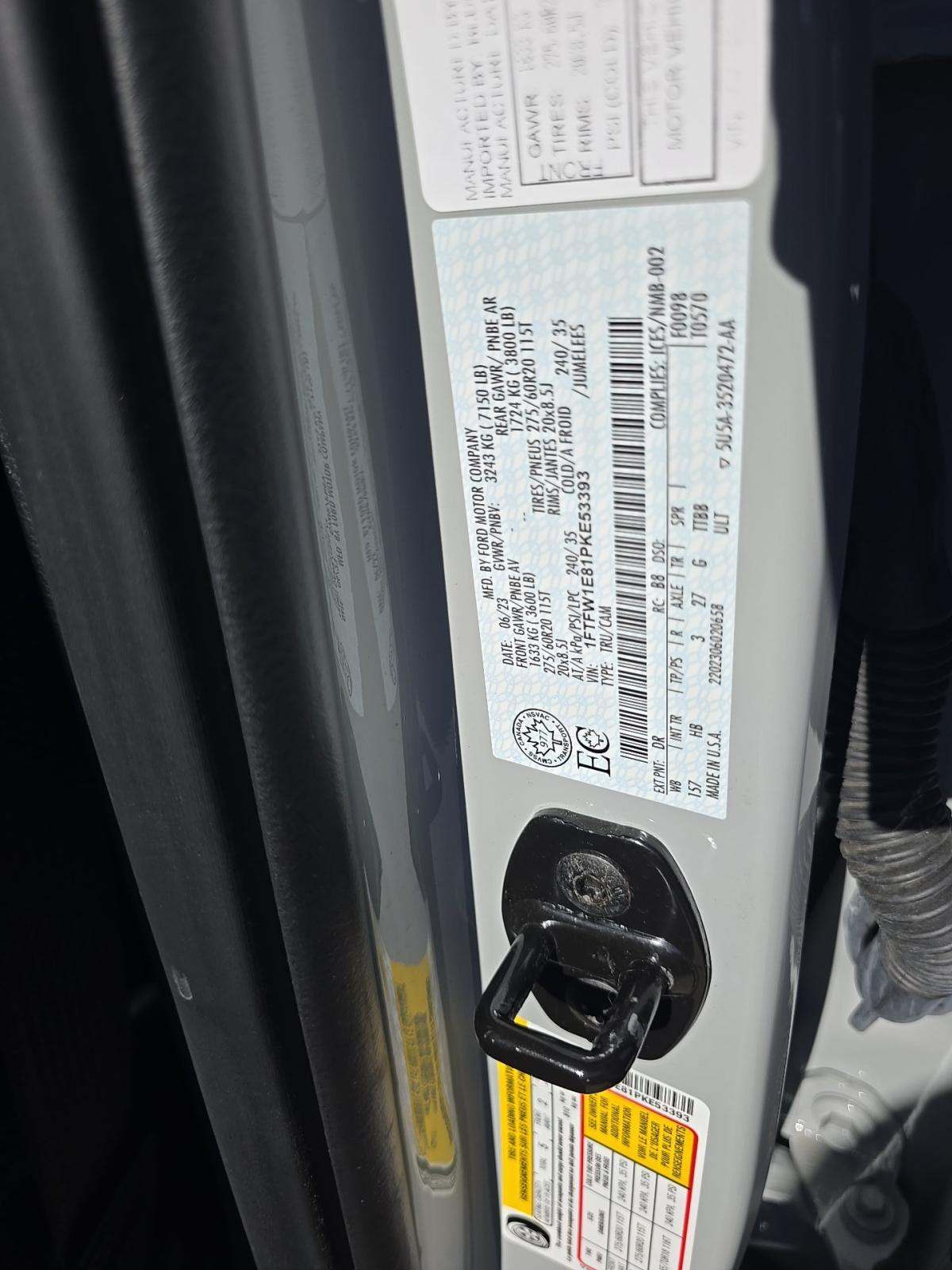 2023 Ford F-150 Lariat AWD