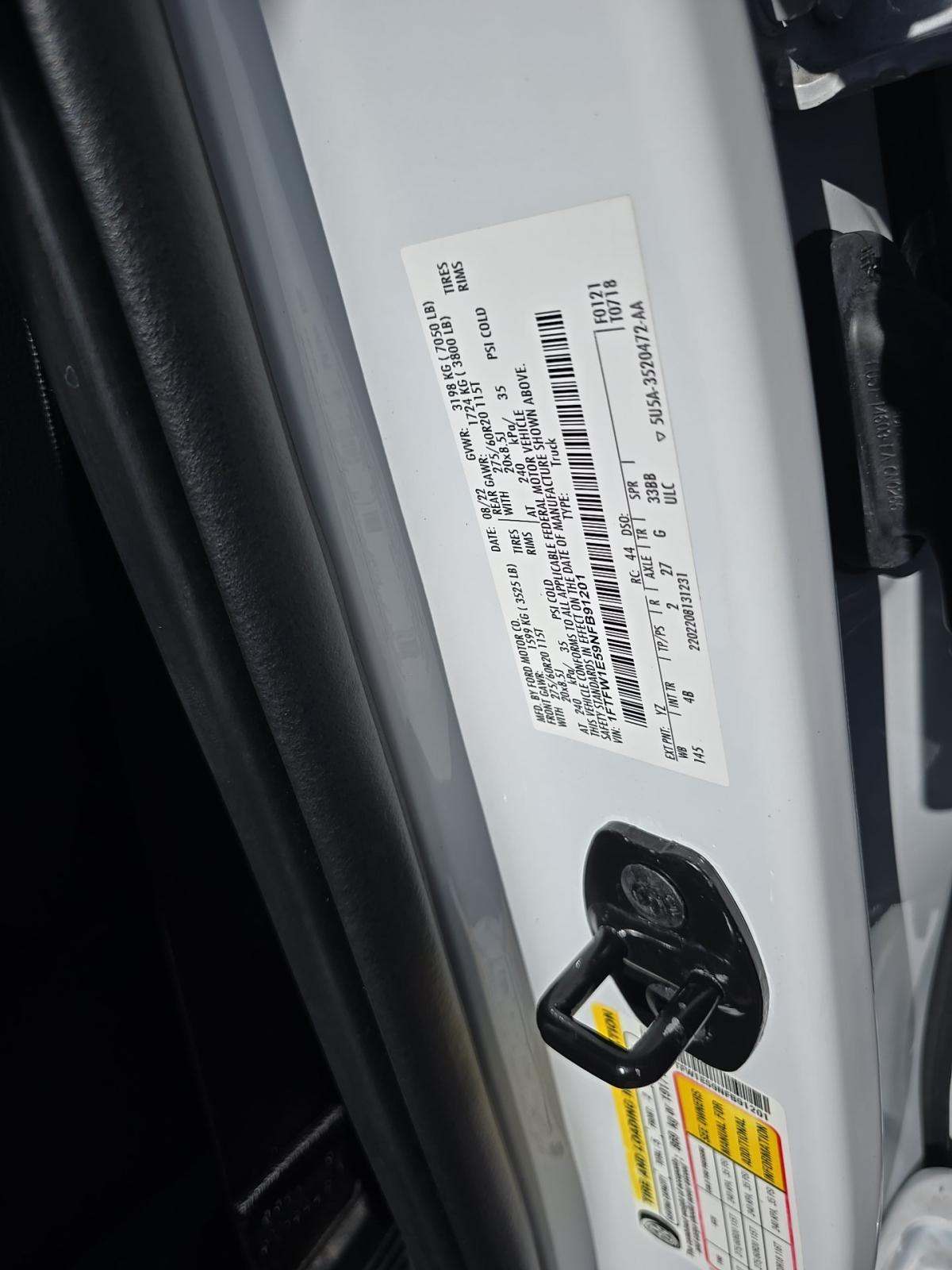 2022 Ford F-150 XLT AWD