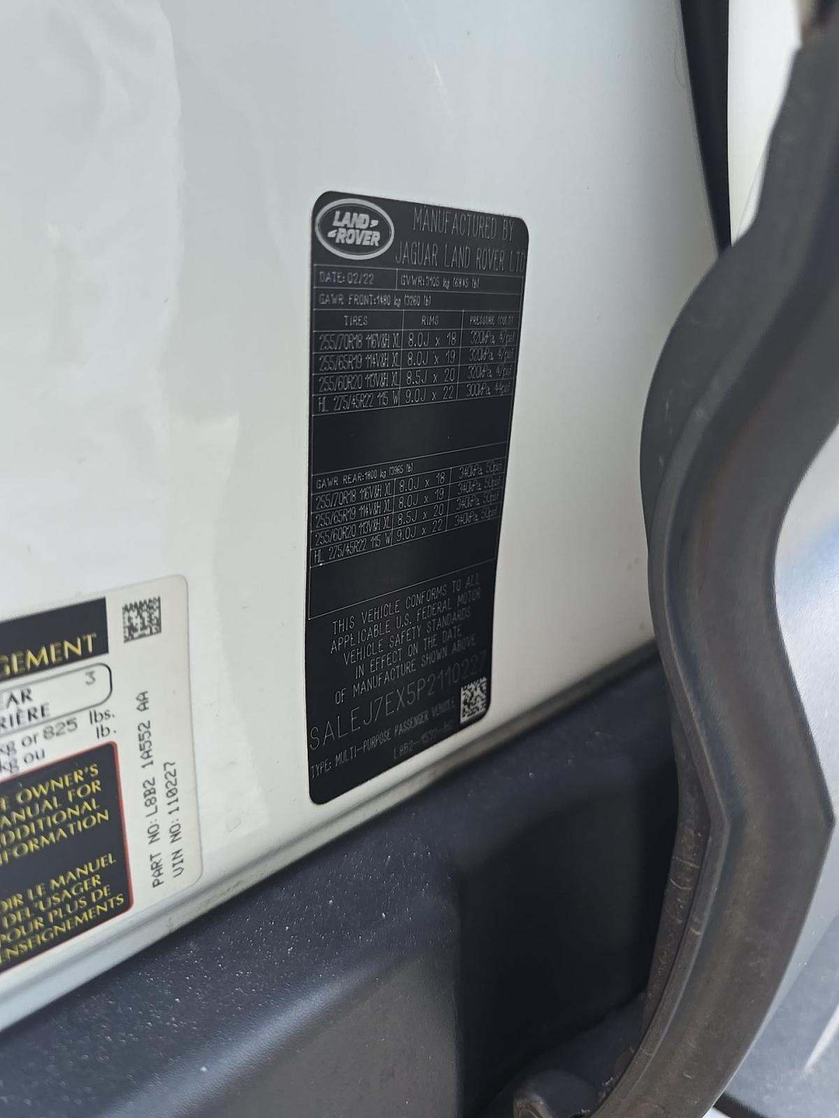 2023 Land Rover Defender 110 S AWD