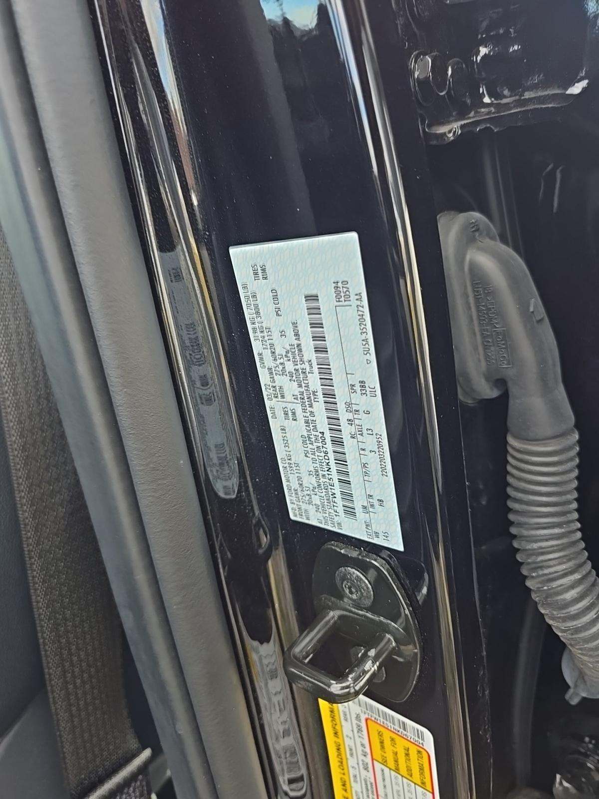 2022 Ford F-150 Lariat AWD