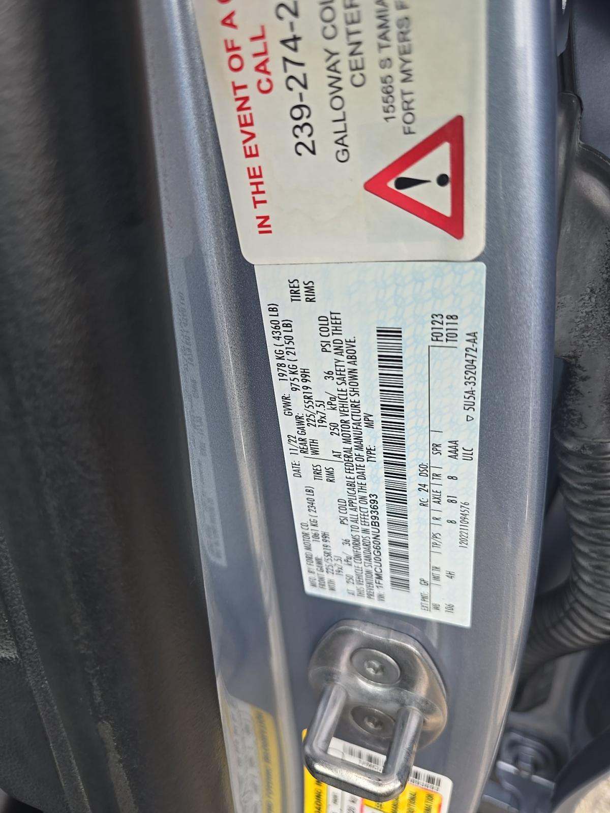 2022 Ford Escape SE FWD