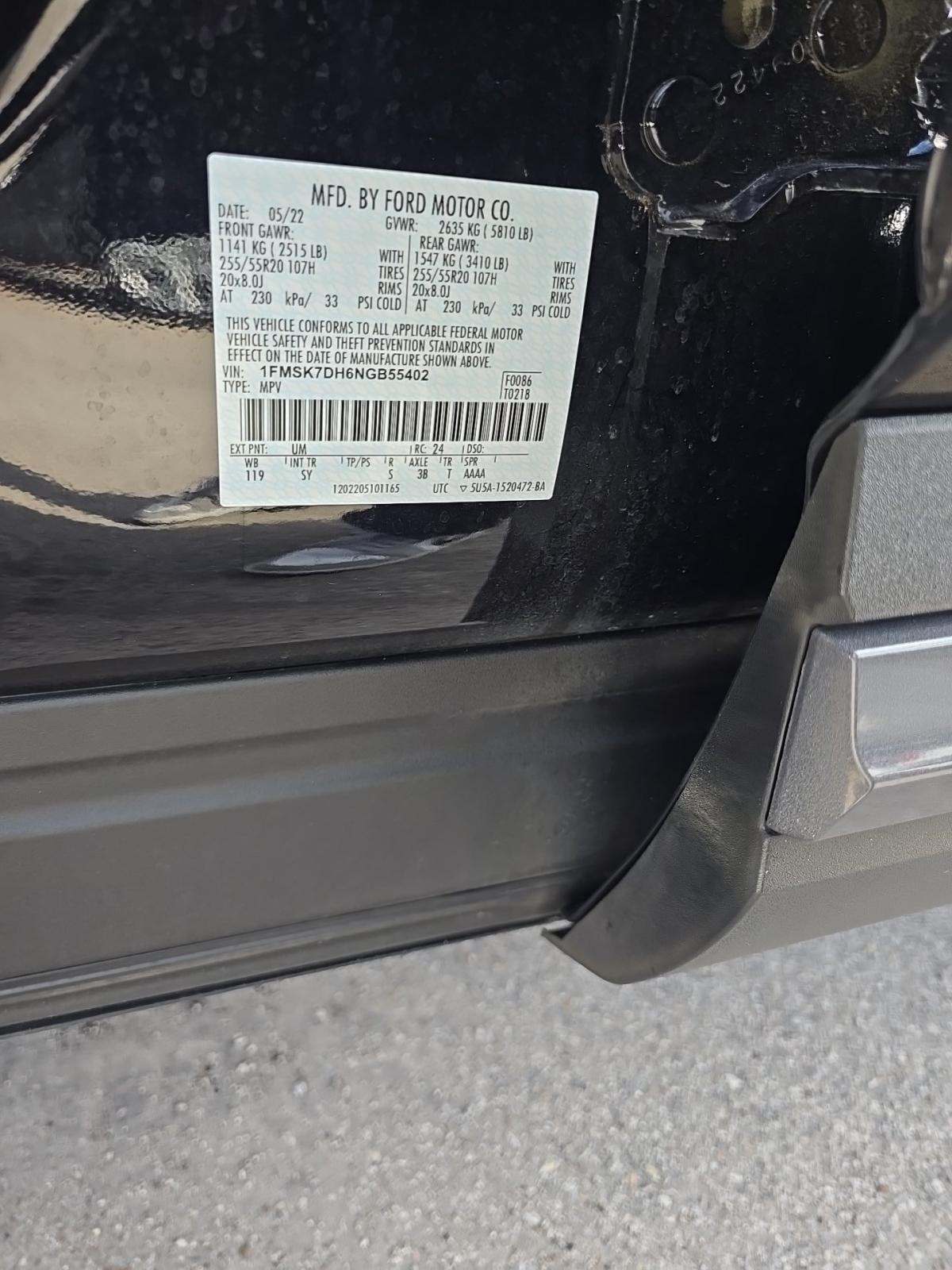 2022 Ford Explorer XLT RWD