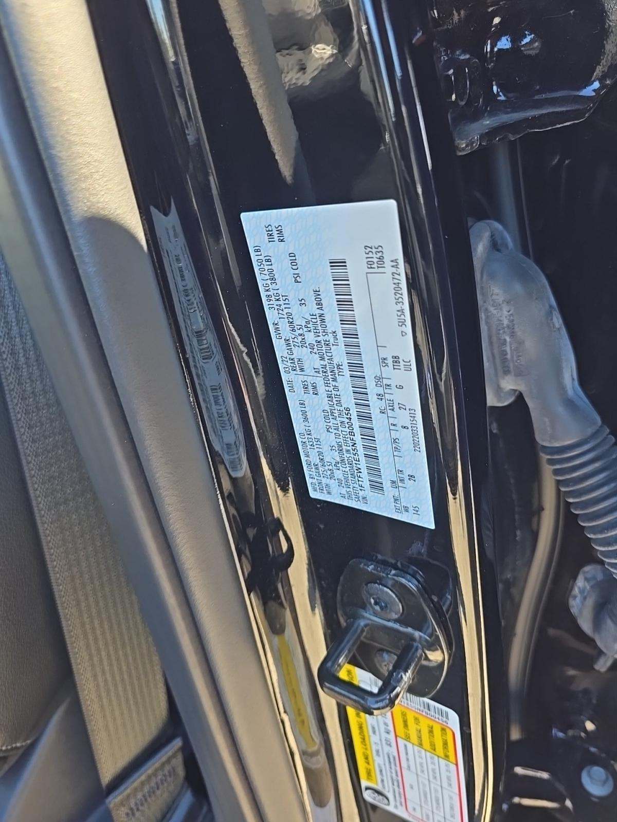 2022 Ford F-150 Lariat AWD