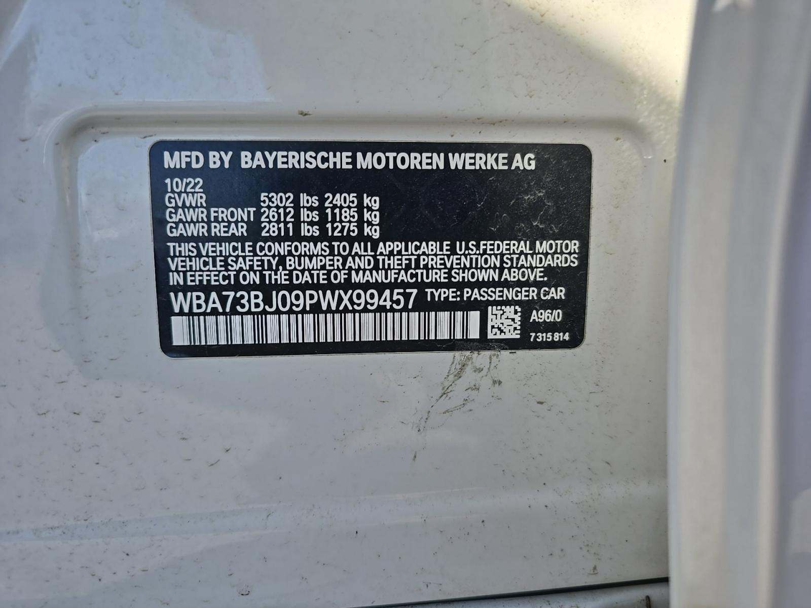 2023 BMW 5 Series 540i xDrive AWD