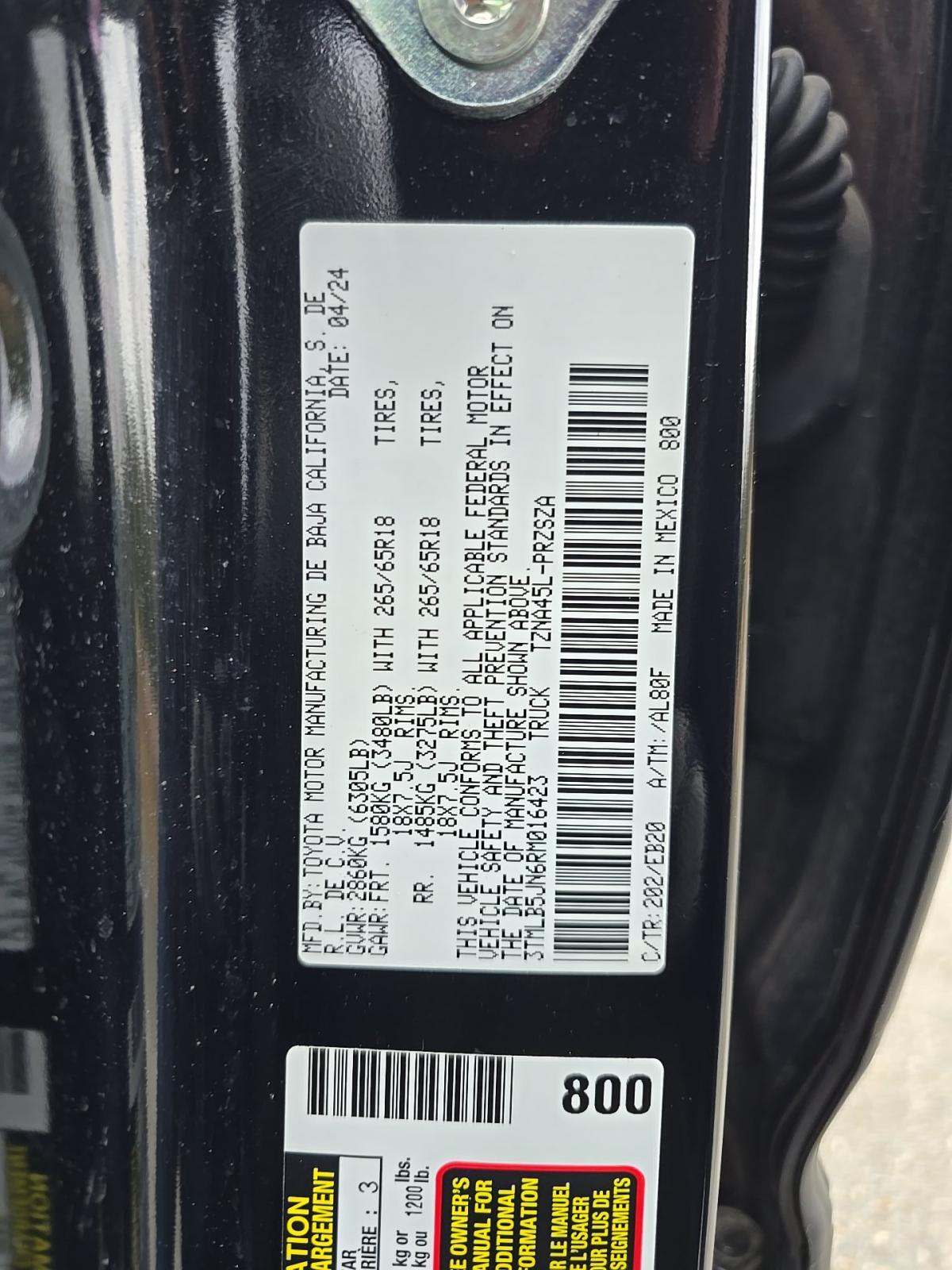 2024 Toyota Tacoma Limited AWD