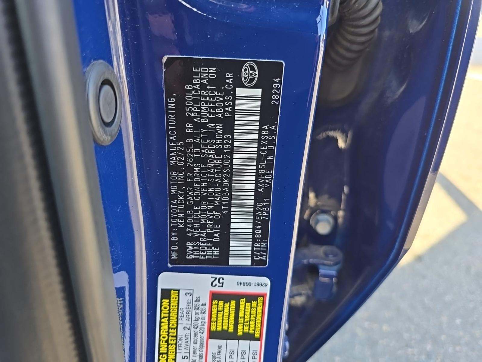 2025 Toyota Camry SE AWD