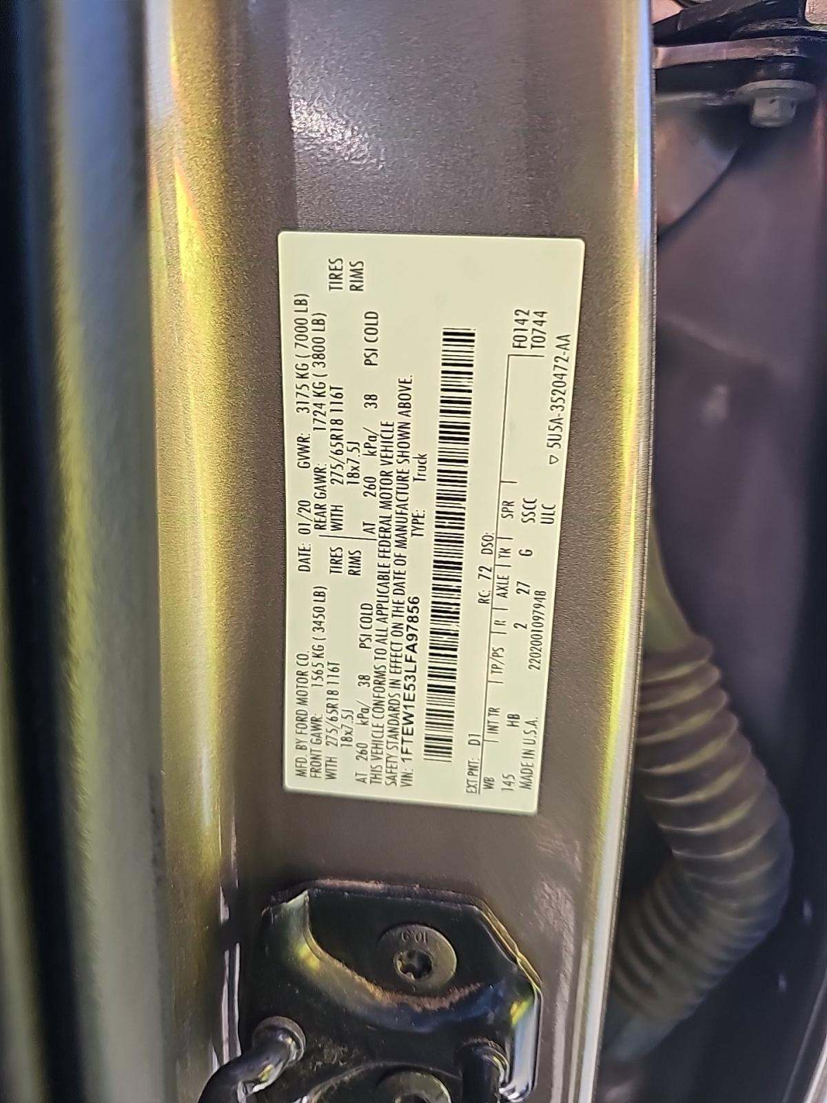 2020 Ford F-150 Lariat AWD