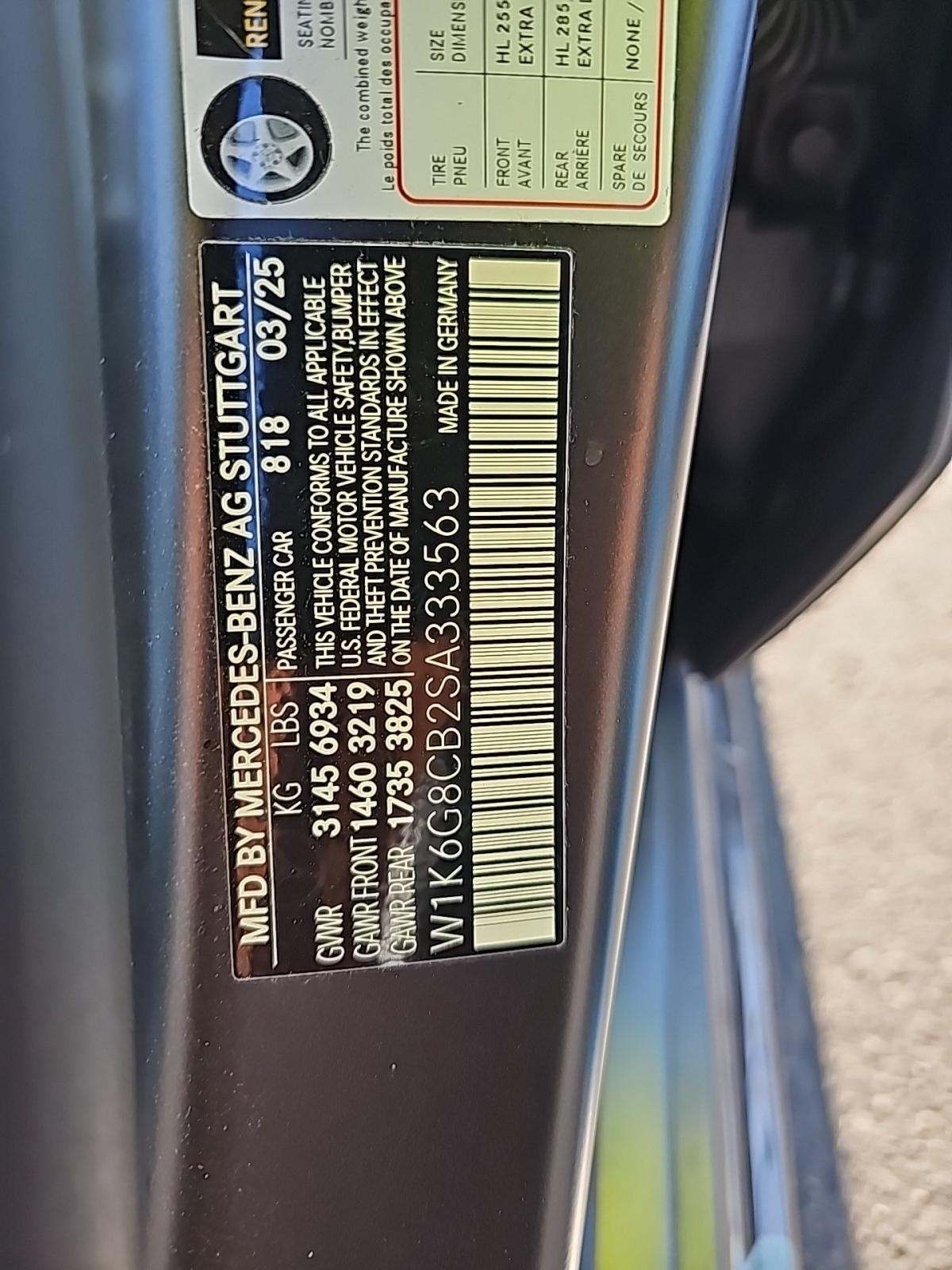 2025 Mercedes-Benz S-Class AMG S 63 E Performance AWD