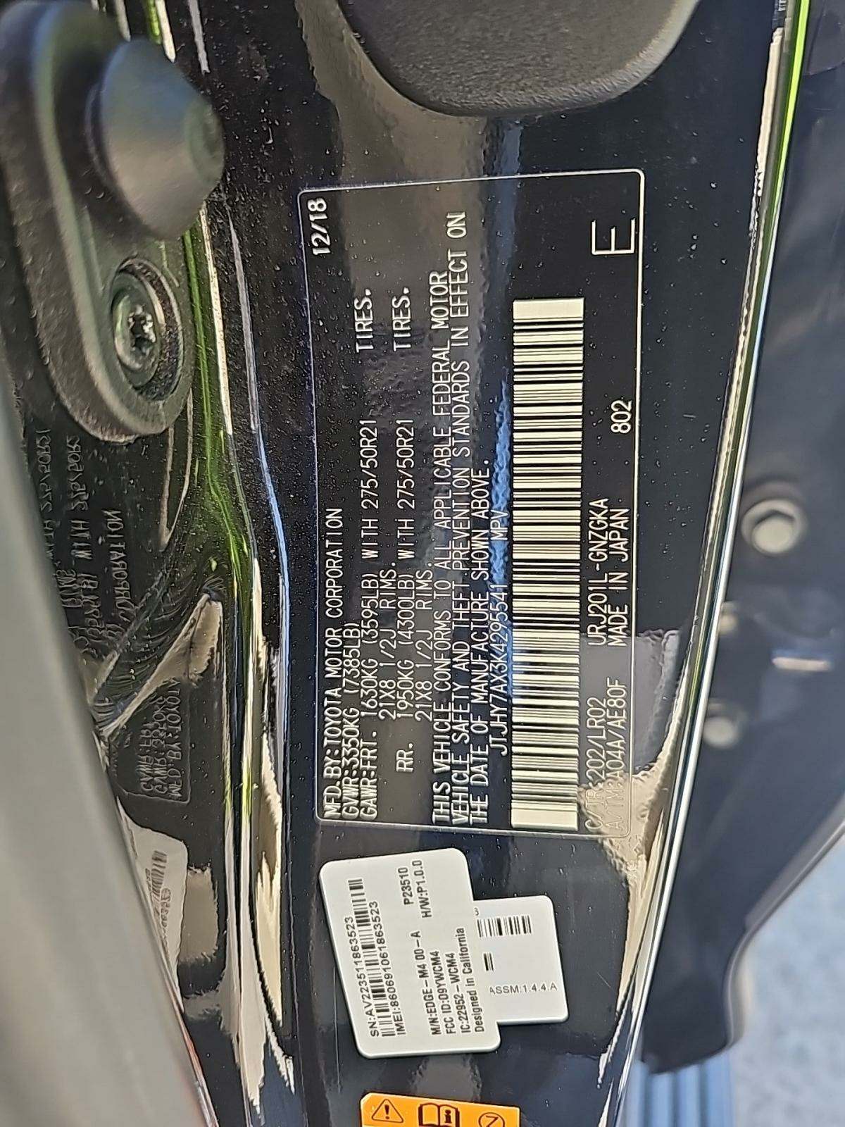 2019 Lexus LX LX 570 AWD