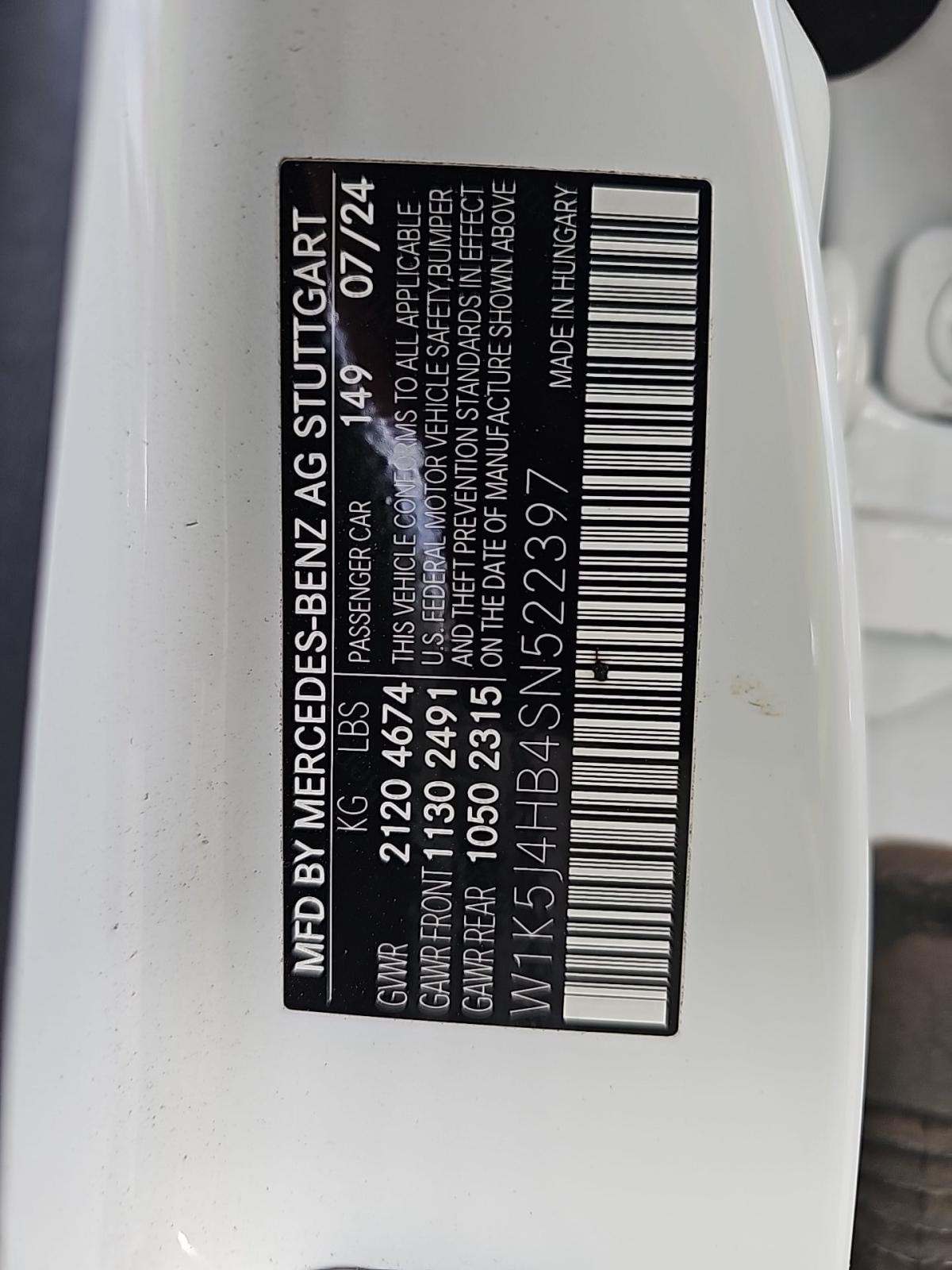 2025 Mercedes-Benz CLA CLA 250 AWD