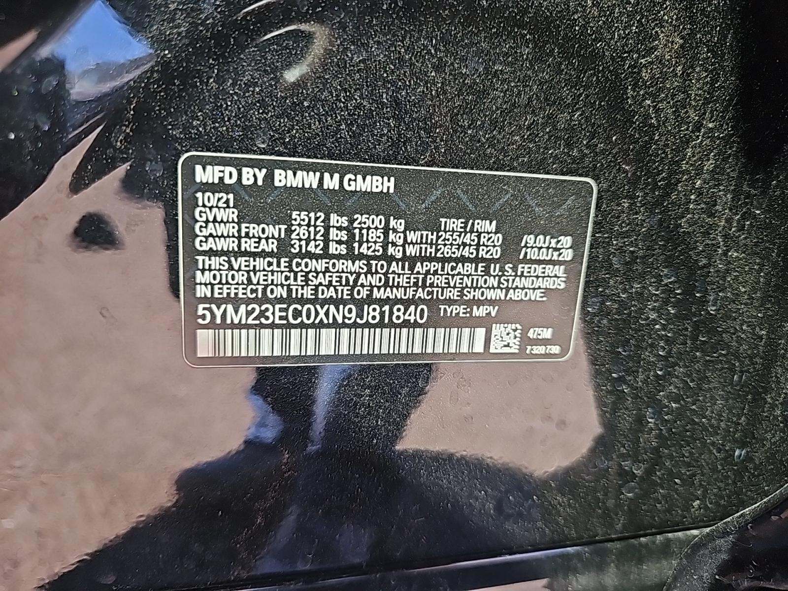 2022 BMW X4 M Base AWD