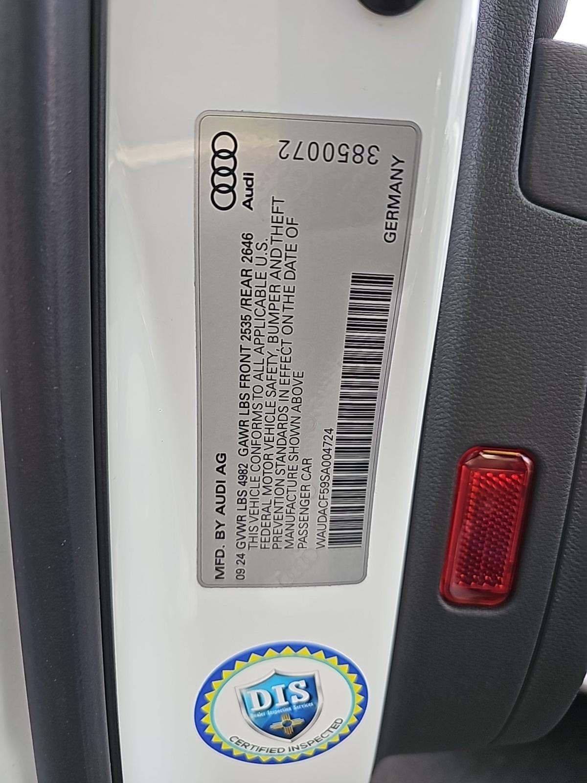 2025 Audi A5 S Line Premium AWD