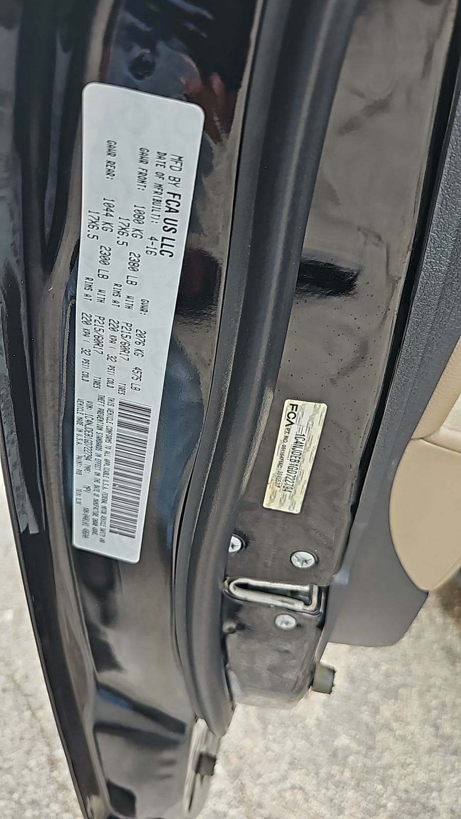 2016 Jeep Compass High Altitude Edition AWD