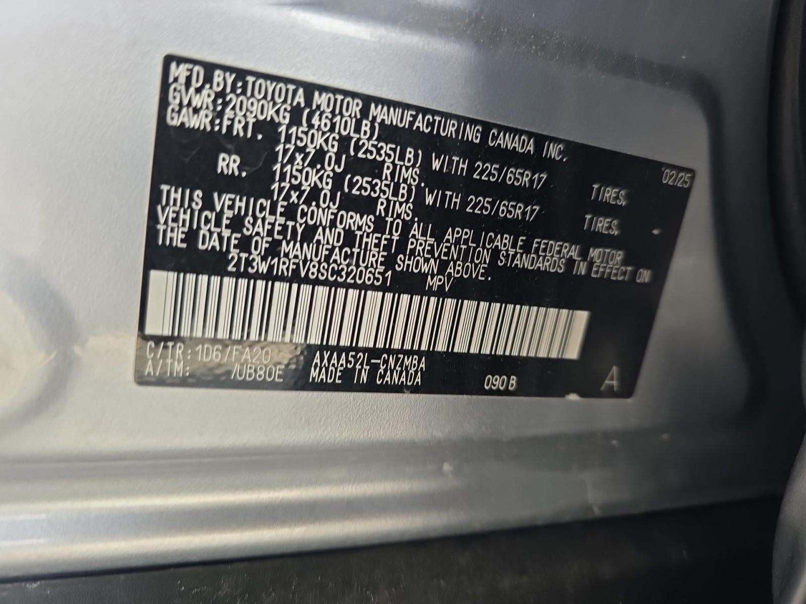 2025 Toyota RAV4 XLE FWD