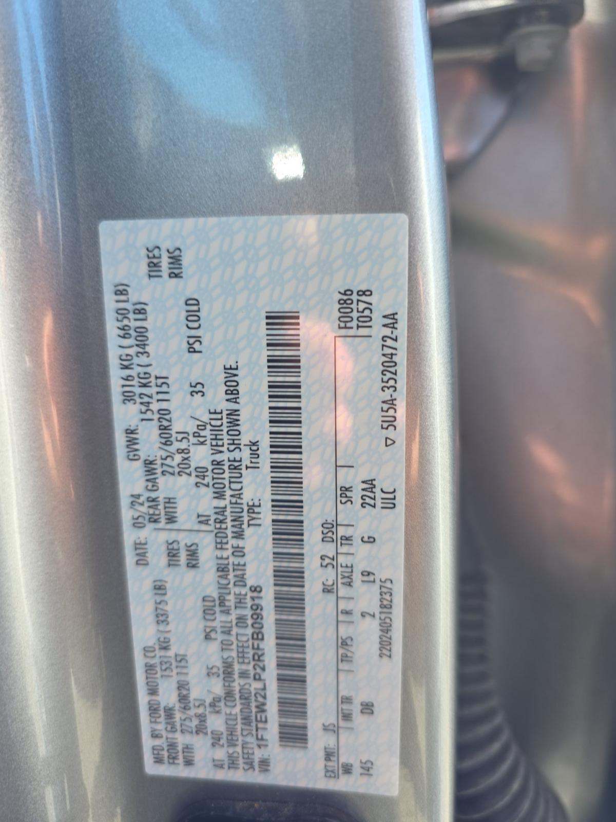 2024 Ford F-150 STX AWD