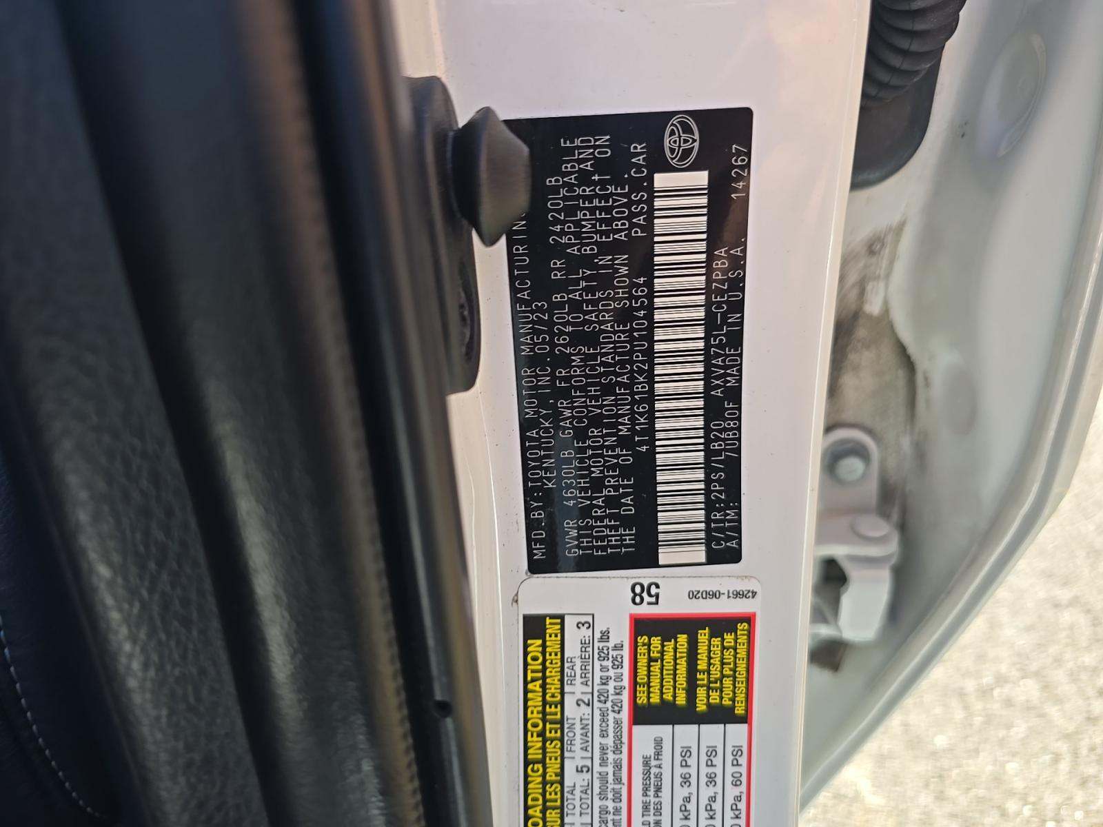 2023 Toyota Camry XSE AWD