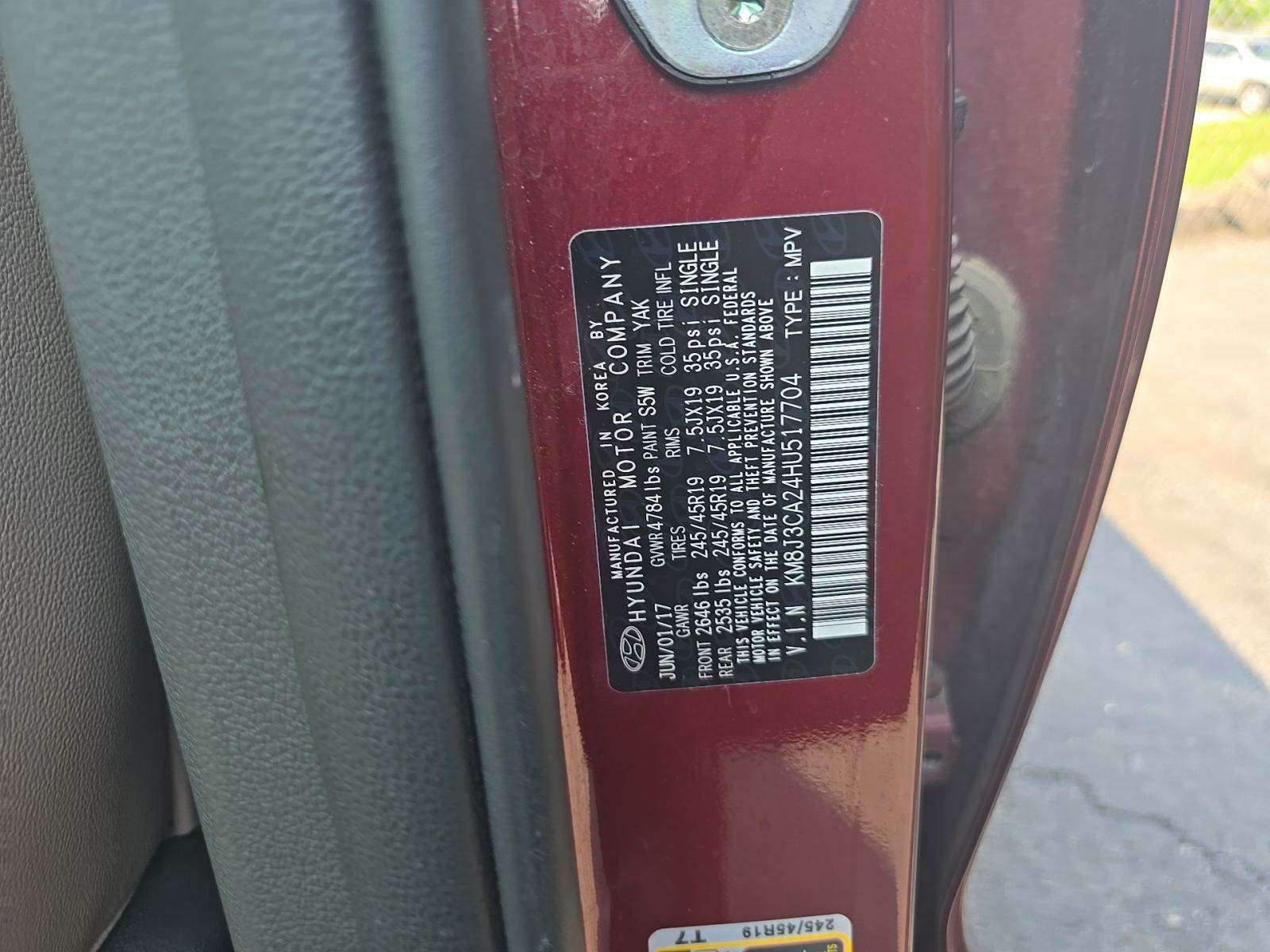 2017 Hyundai Tucson Limited AWD