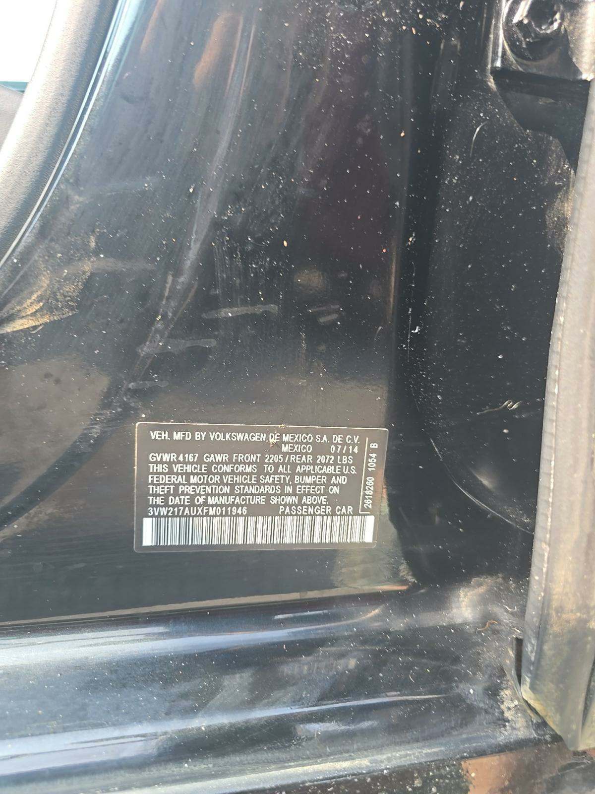 2015 Volkswagen Golf 1.8T S FWD