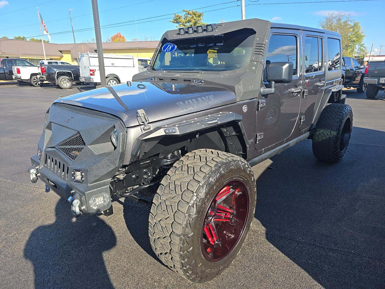 2018 Jeep Wrangler Unlimited Willys Wheeler W Edition AWD