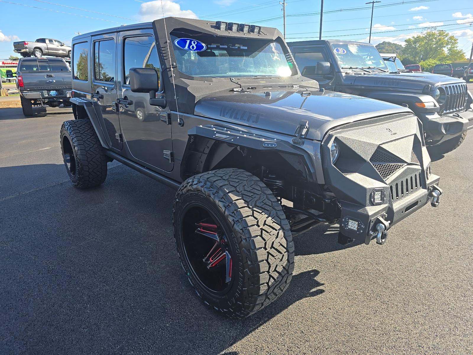 2018 Jeep Wrangler Unlimited Willys Wheeler W Edition AWD