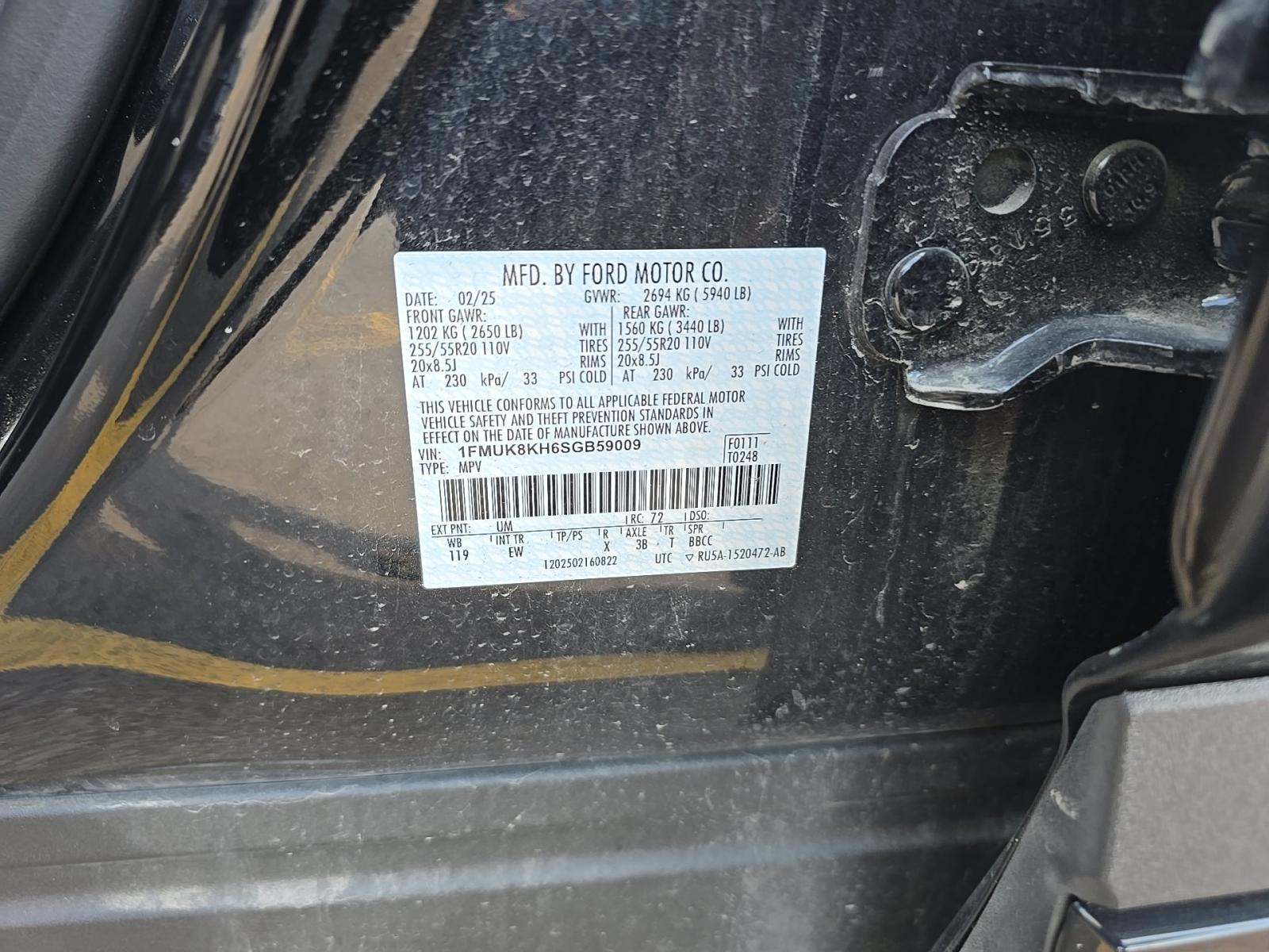 2025 Ford Explorer ST-Line AWD