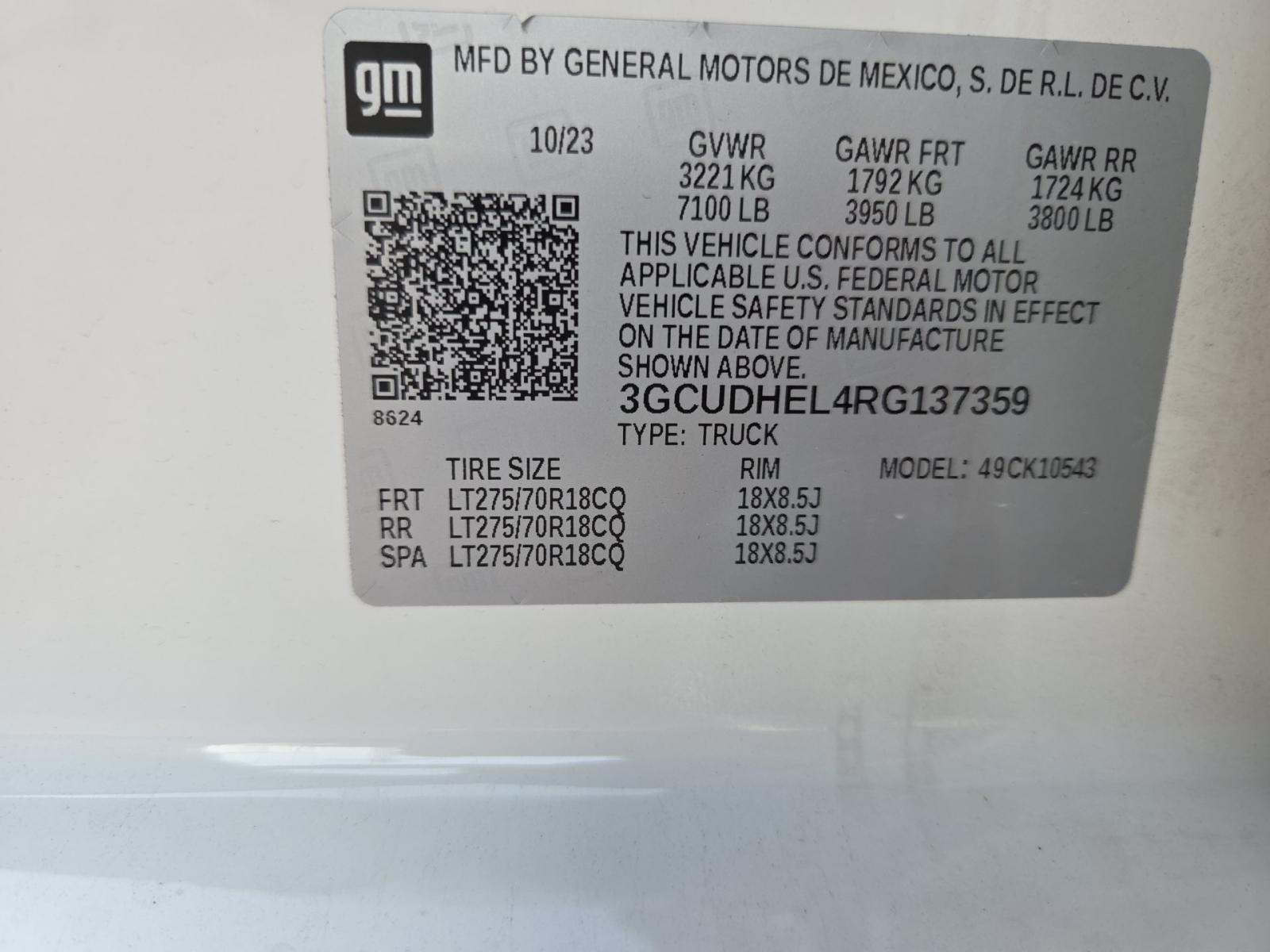 2024 Chevrolet Silverado 1500 ZR2 AWD