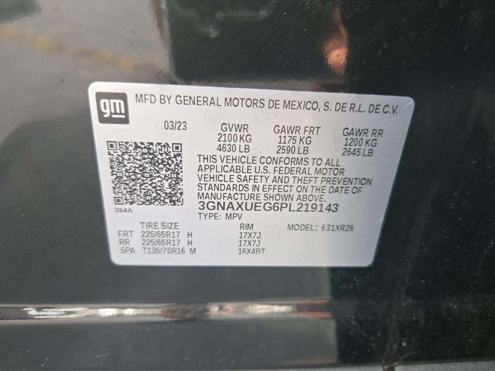 2023 Chevrolet Equinox LT AWD